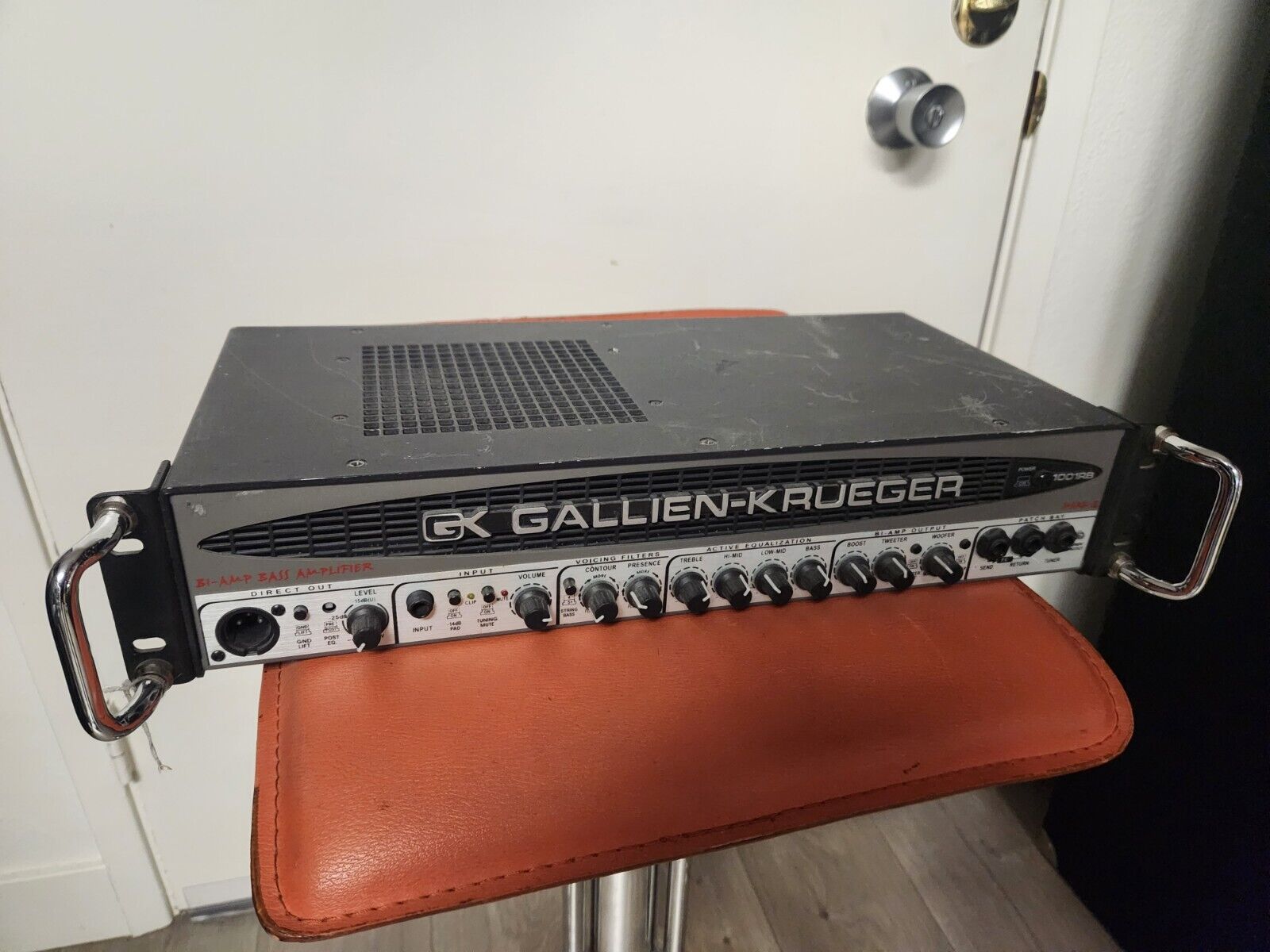 Gallien Krueger 1001RB Mark II Bi-Amp Bass Amplifier Head Amp 1001 RB GK