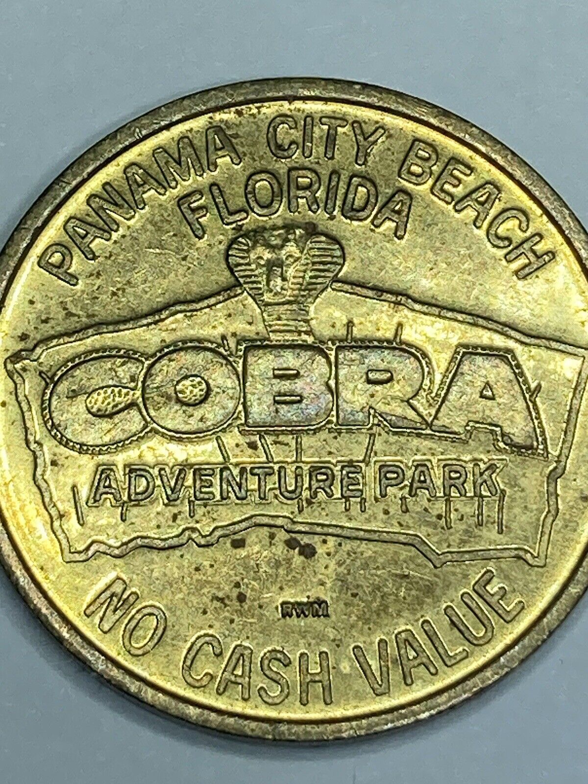 Cobra Adventure Park Panama City Beach Florida Token Coin 0310 (#c2)