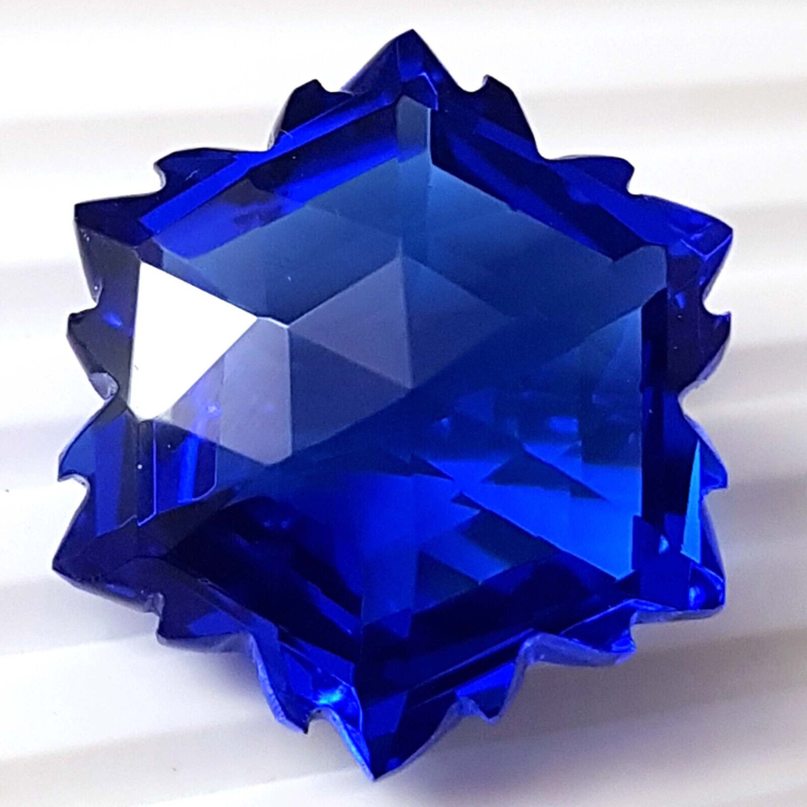 AAA Quality Extremely Rare 68 Ct Flawless Blue Sapphire Loose Gems Fancy Cut