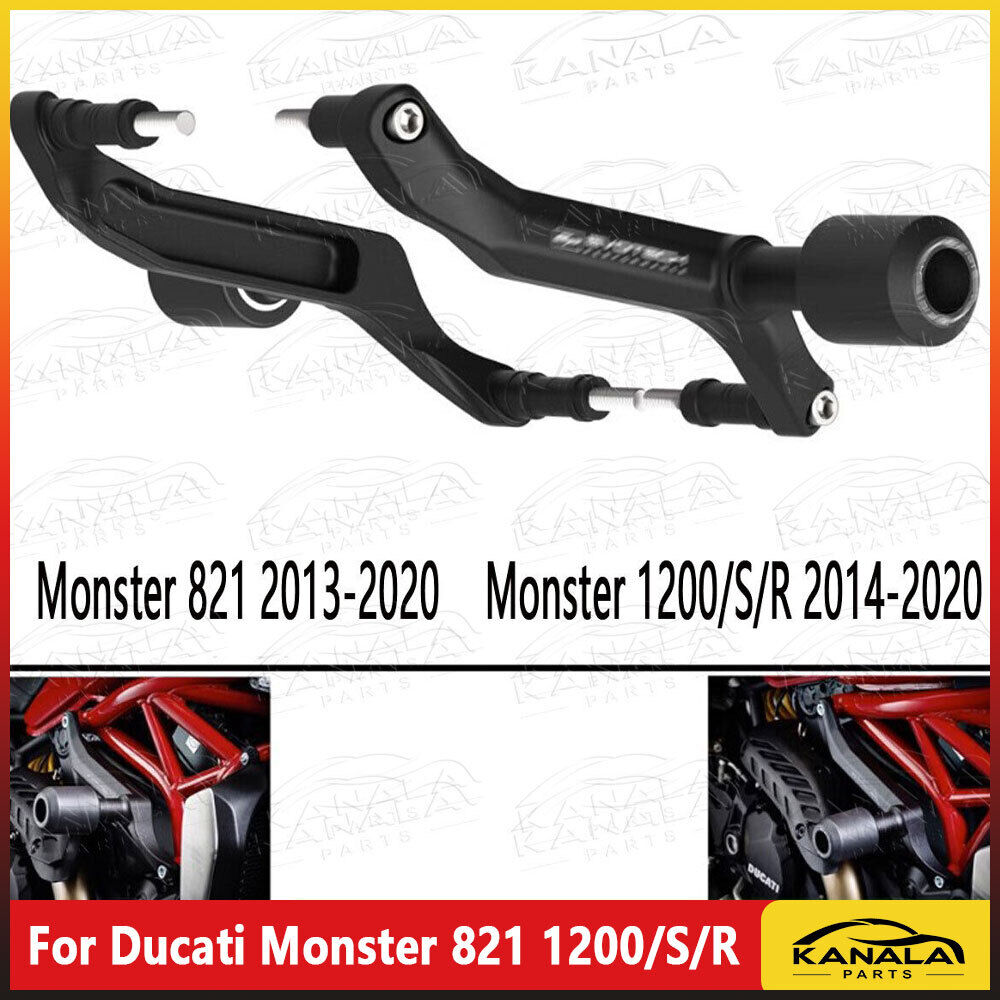 For Ducati Monster 821 Frame Slider Engine Fairing Guard Crash Pad Protector