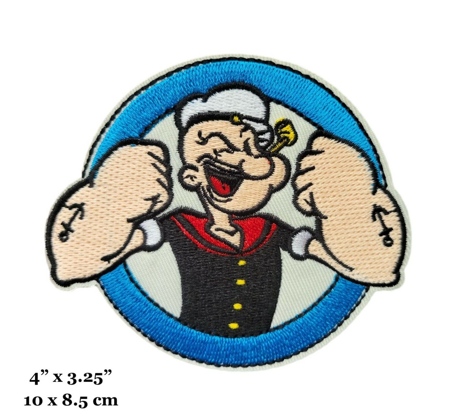 Popeye The Sailor Man Cartoon Series Character Logo Embroidered Iron On Patch