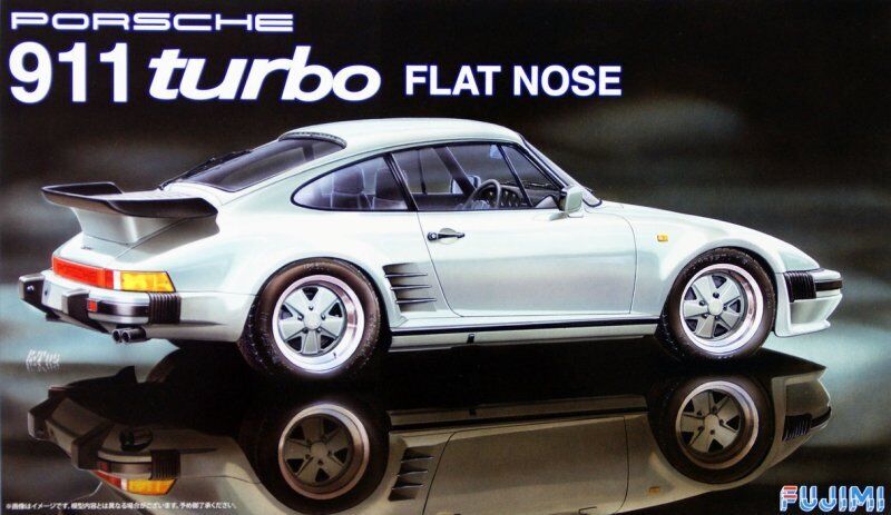 Fujimi RS-41 1/24 Scale Model Sports Car Kit Porsche 911 930 Flat Nose Flachbau