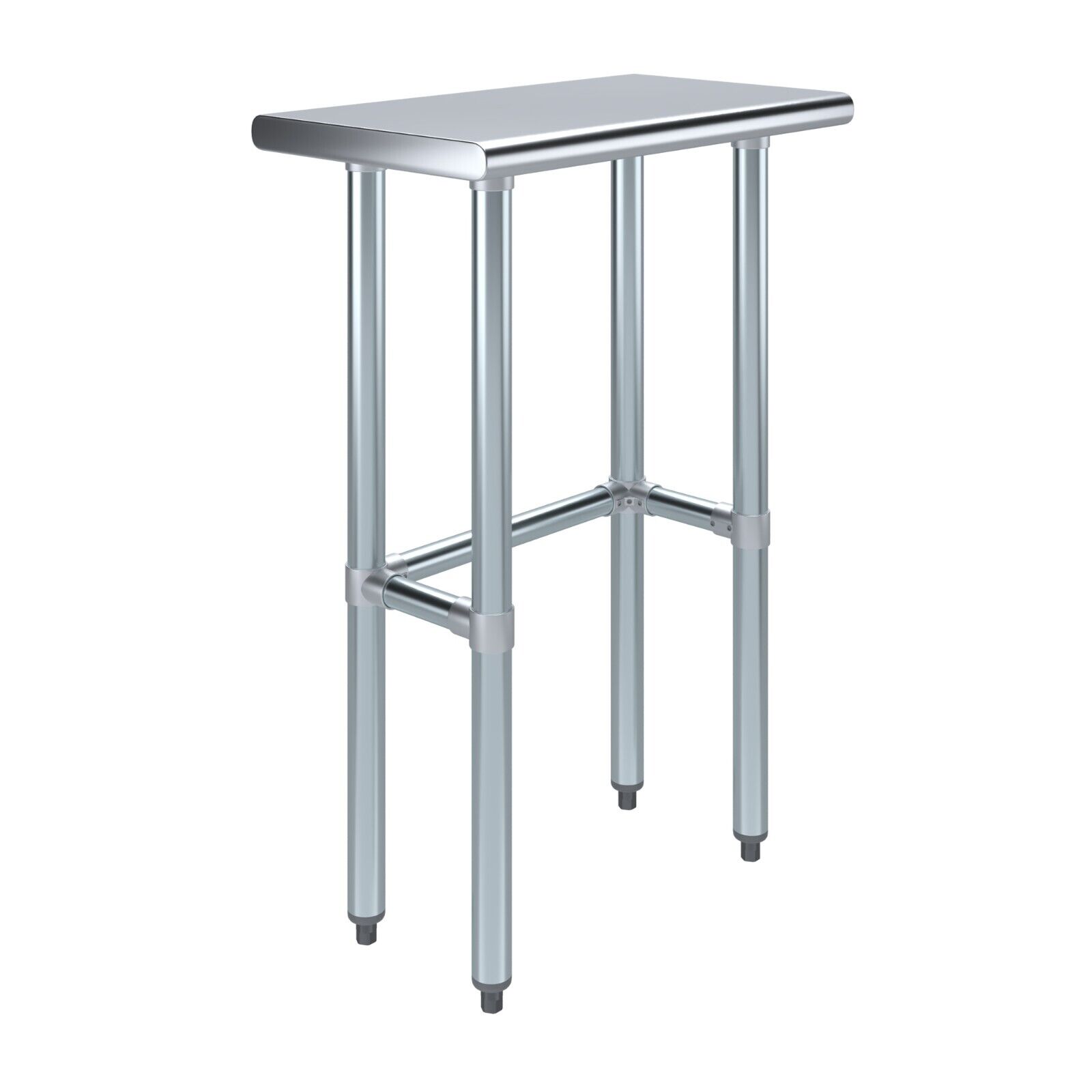 14 in. x 24 in. Open Base Stainless Steel Work Table | Residential & Commercial