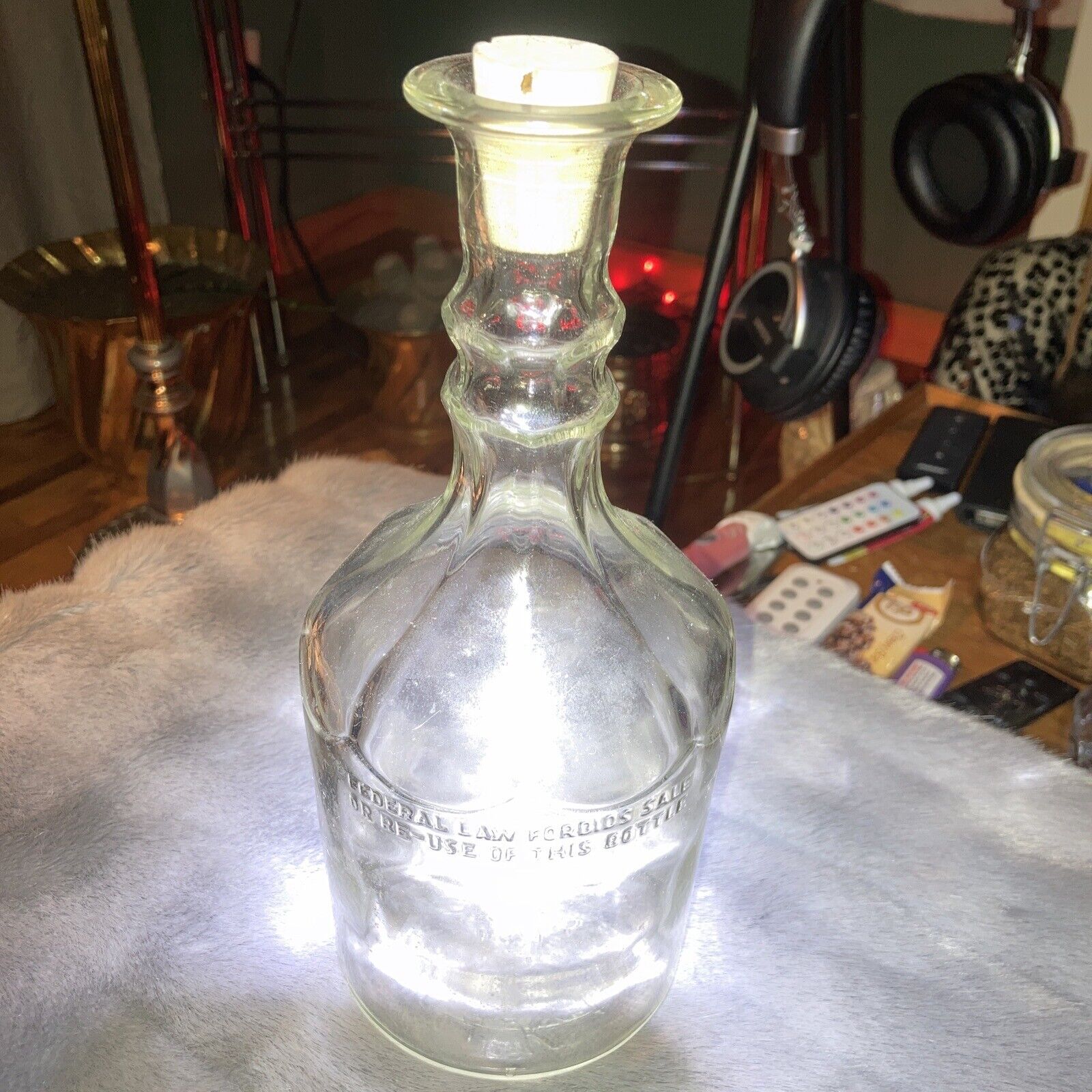 Old Fitzgerald  9yr Decanter Empty Bottle