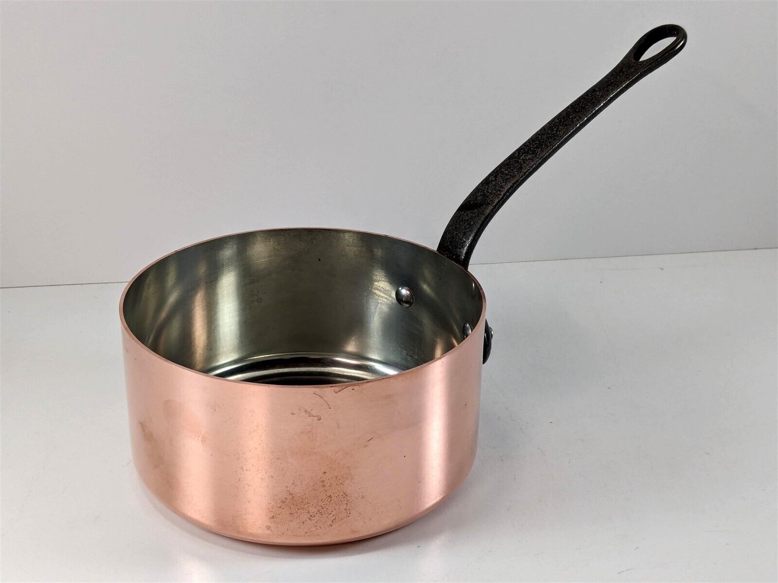 Baumalu French 1.75 qt 16cm Copper Saucepan 6-3/8 x 3-1/4\