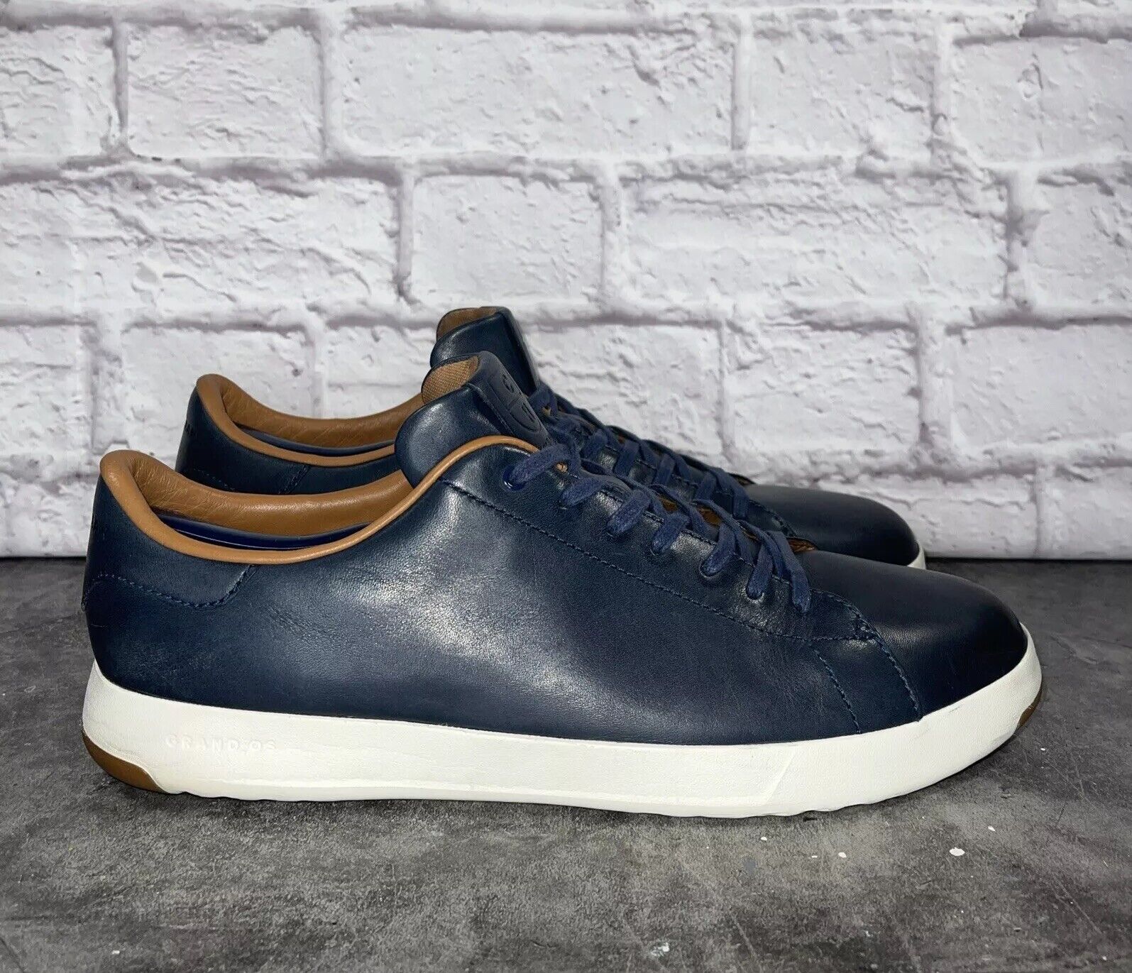 Cole Haan Men’s Grandpro Crosscourt ‘Blazer Blue’ C22586 Tennis Shoes Size 14w