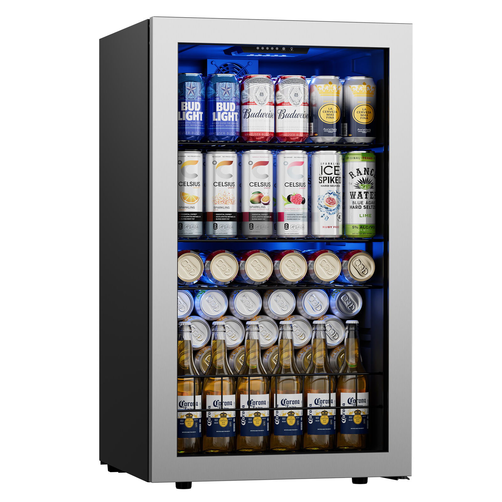 Ca\'Lefort Freestanding  140 Cans Beverage Cooler Refrigerator Home Fridge