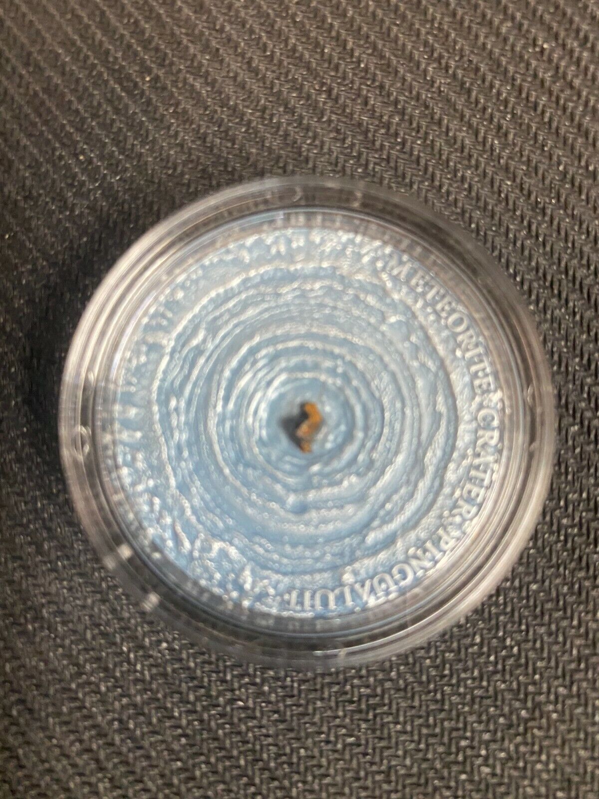 Niue, Crater Meteorites, Pingualuit (2018) 1oz silver coin (1 NZ$)