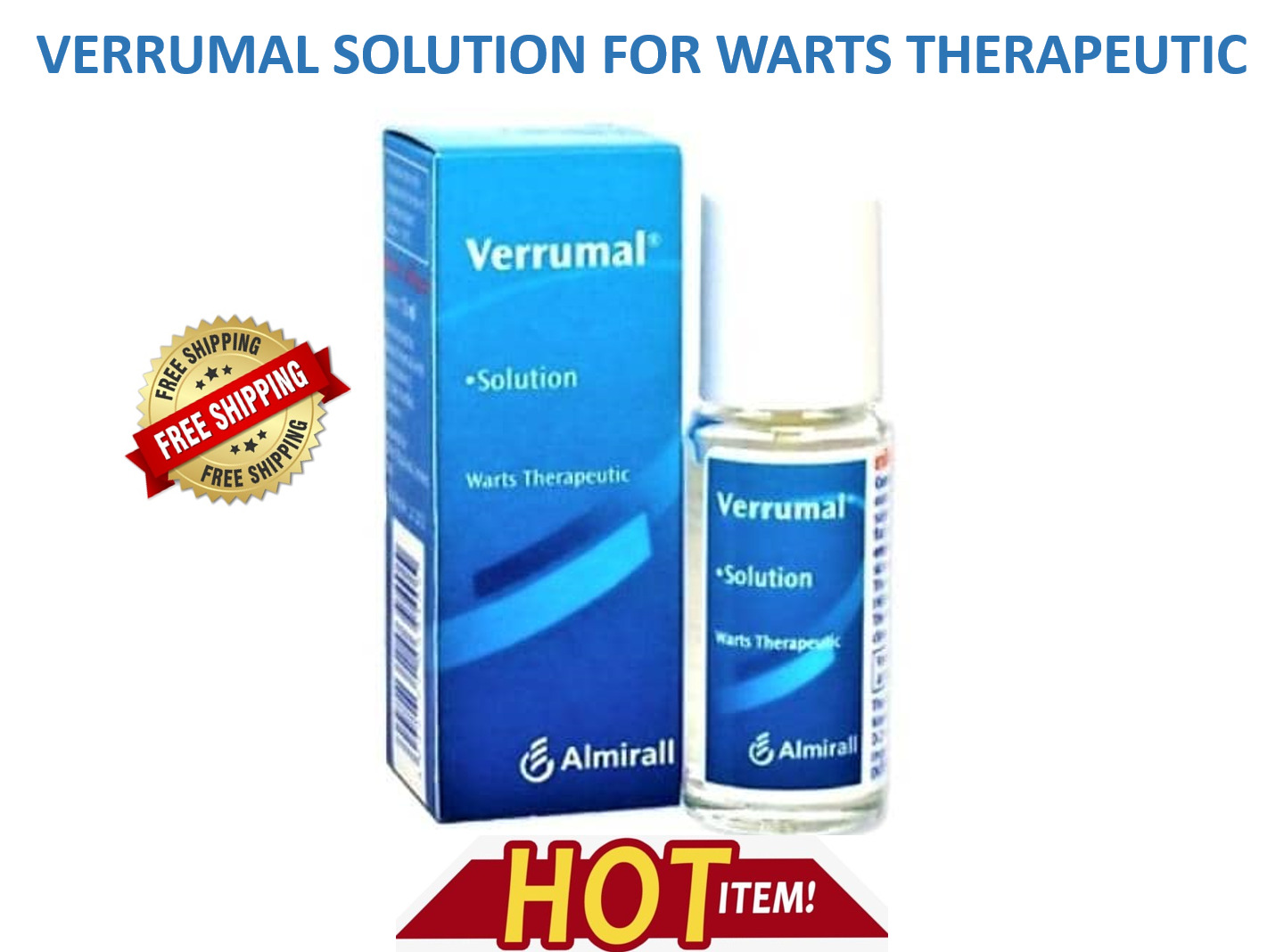 \'VERRUMAL Solution for effective removal of warts & corns Therapeutic 13 ml