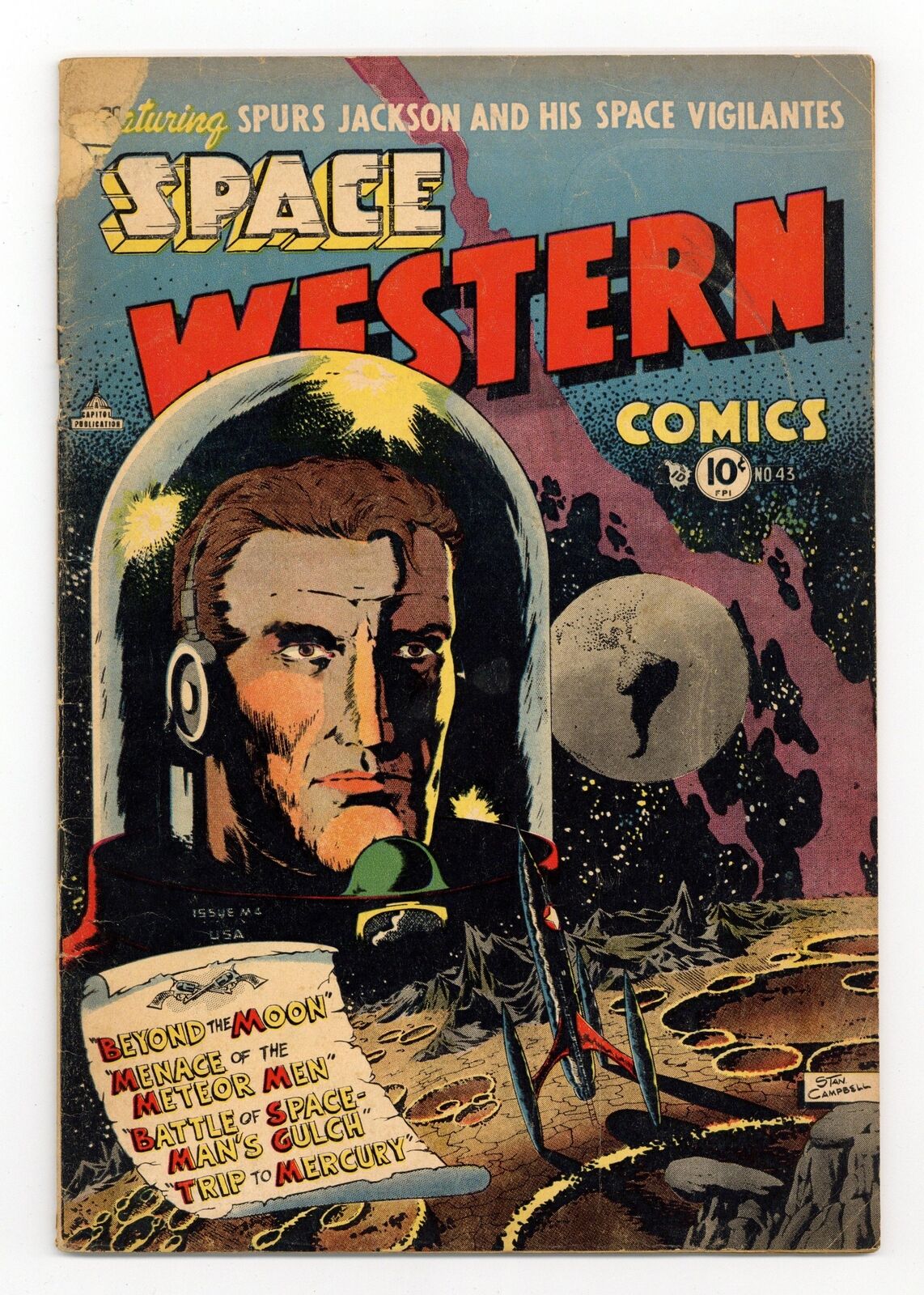 Space Western #43 GD 2.0 1953