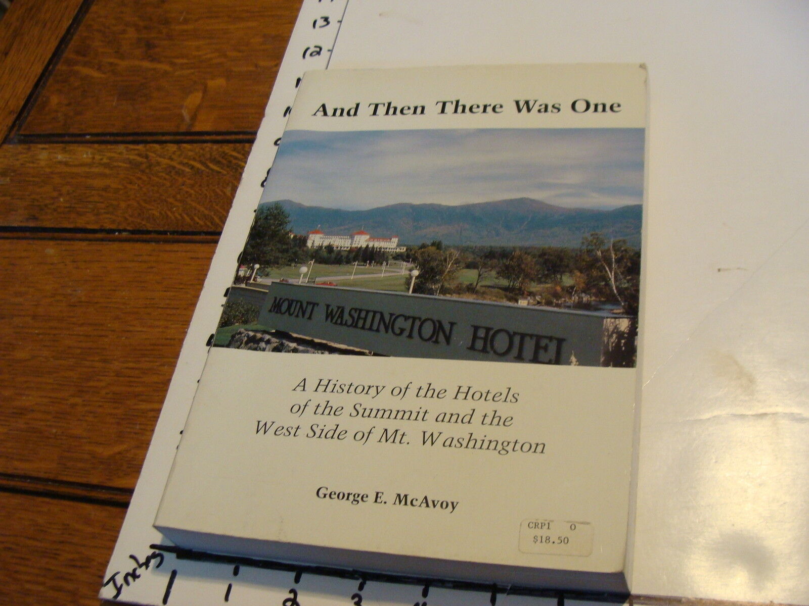 vintage book--AND THEN THERE WAS ONE by George E. McAvoy 1988, 1st ed.