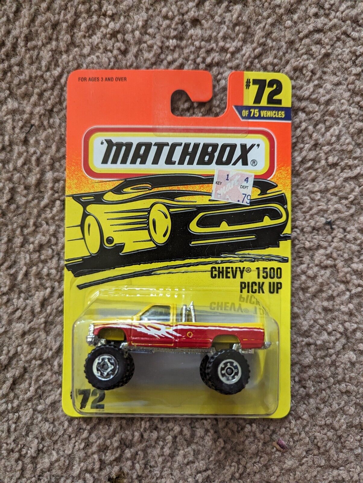New In Package 1997 Matchbox 75 Challenge \