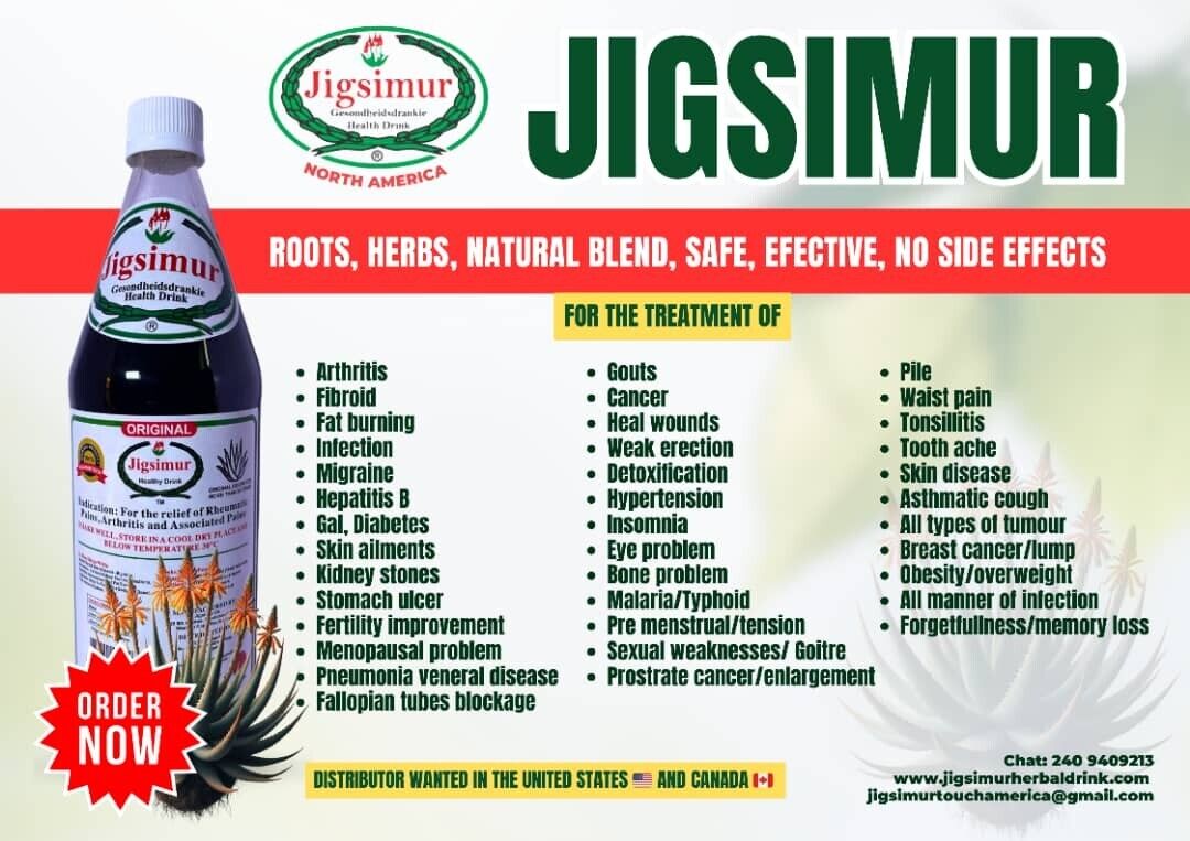 Original Jigsimur Herbal Health Drink 750ml x1 bottle (100% Alkaline).