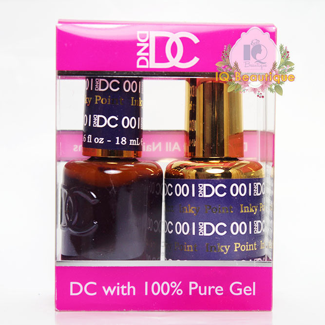 DND DC Soak Off Gel Polish Duo #001 - #319 .6oz LED/UV New - Pick Any Color