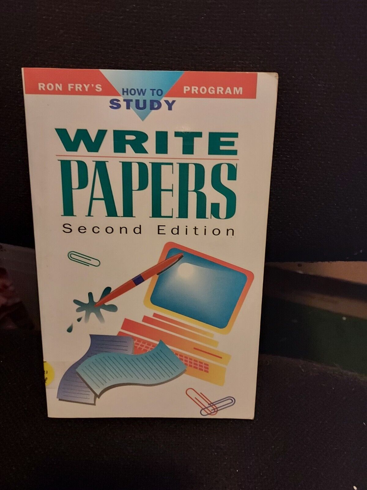 How to Study Ser.: Write Papers by Ron Fry (1994, Trade Paperback) 2nd Ed. H1B