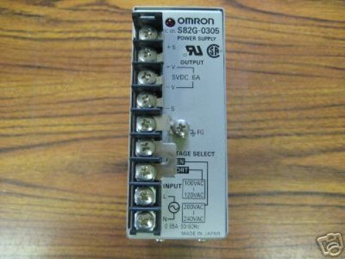 Omron S82G-0305 5V/6A Power Supply S82G0305 PLC Module
