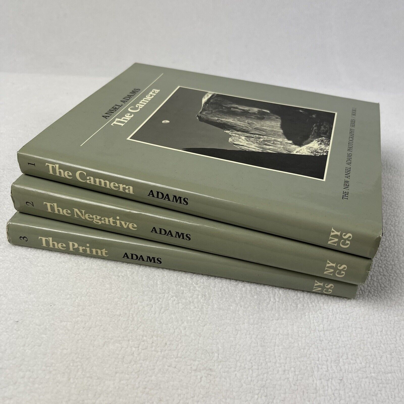 The New Ansel Adams Photography Series Complete 3 Volume Hardcover Set First Ed