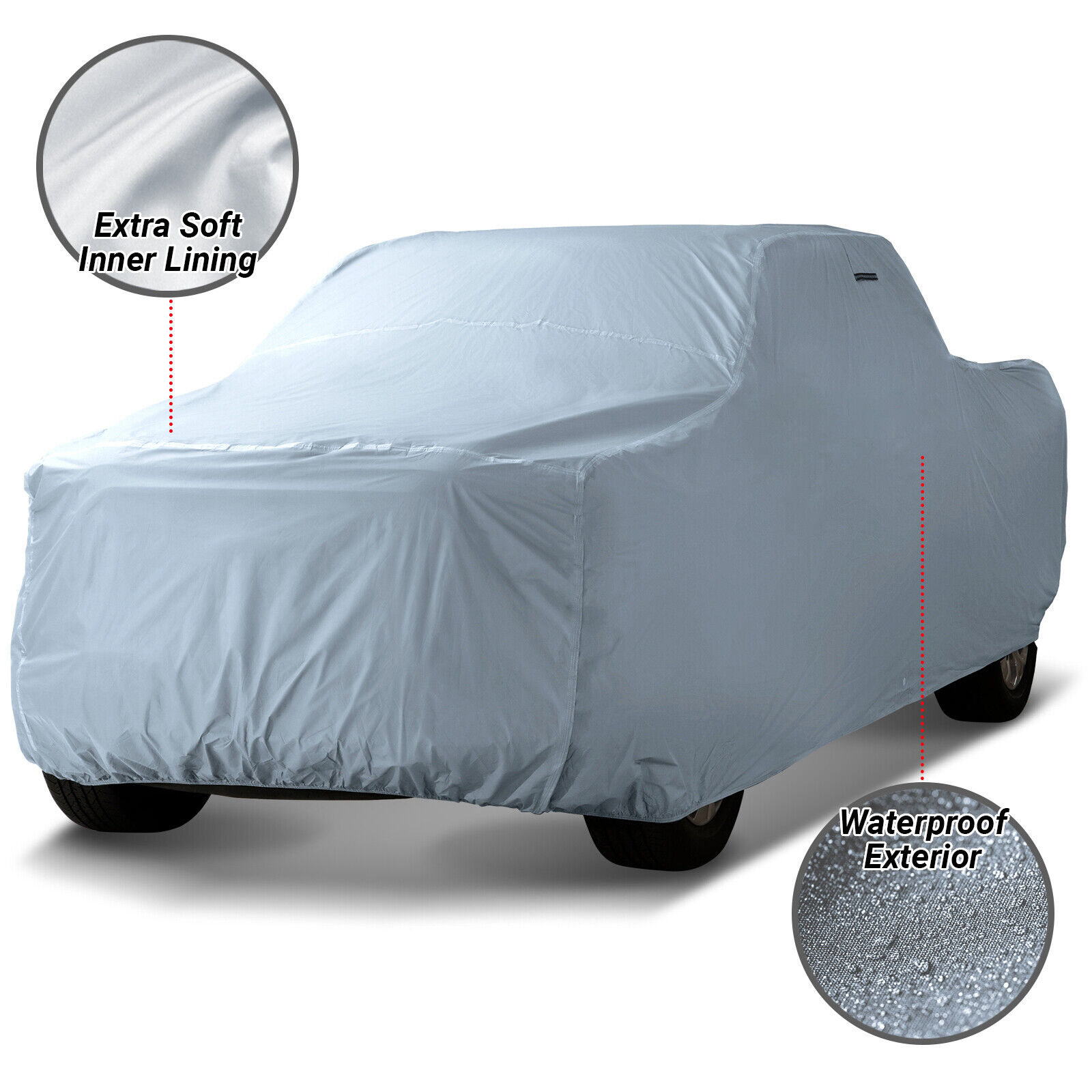 For [Ford F-250] 100% Waterproof / Lifetime Warranty Truck Car Cover