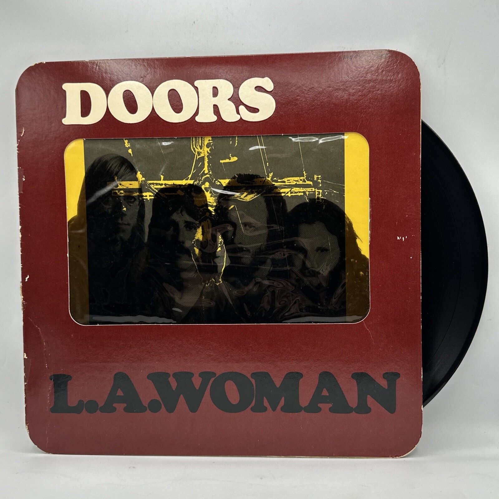 The Doors - LA Woman - 1971 US 1st Press Window Cover (EX/NM) Ultrasonic Clean