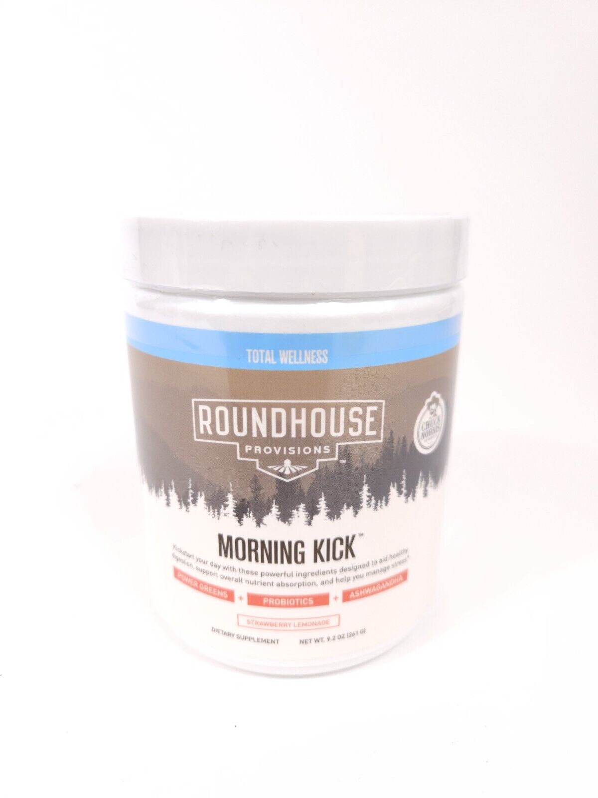 Roundhouse Provisions Morning Kick Strawberry Lemonade 9.2 oz New Sealed