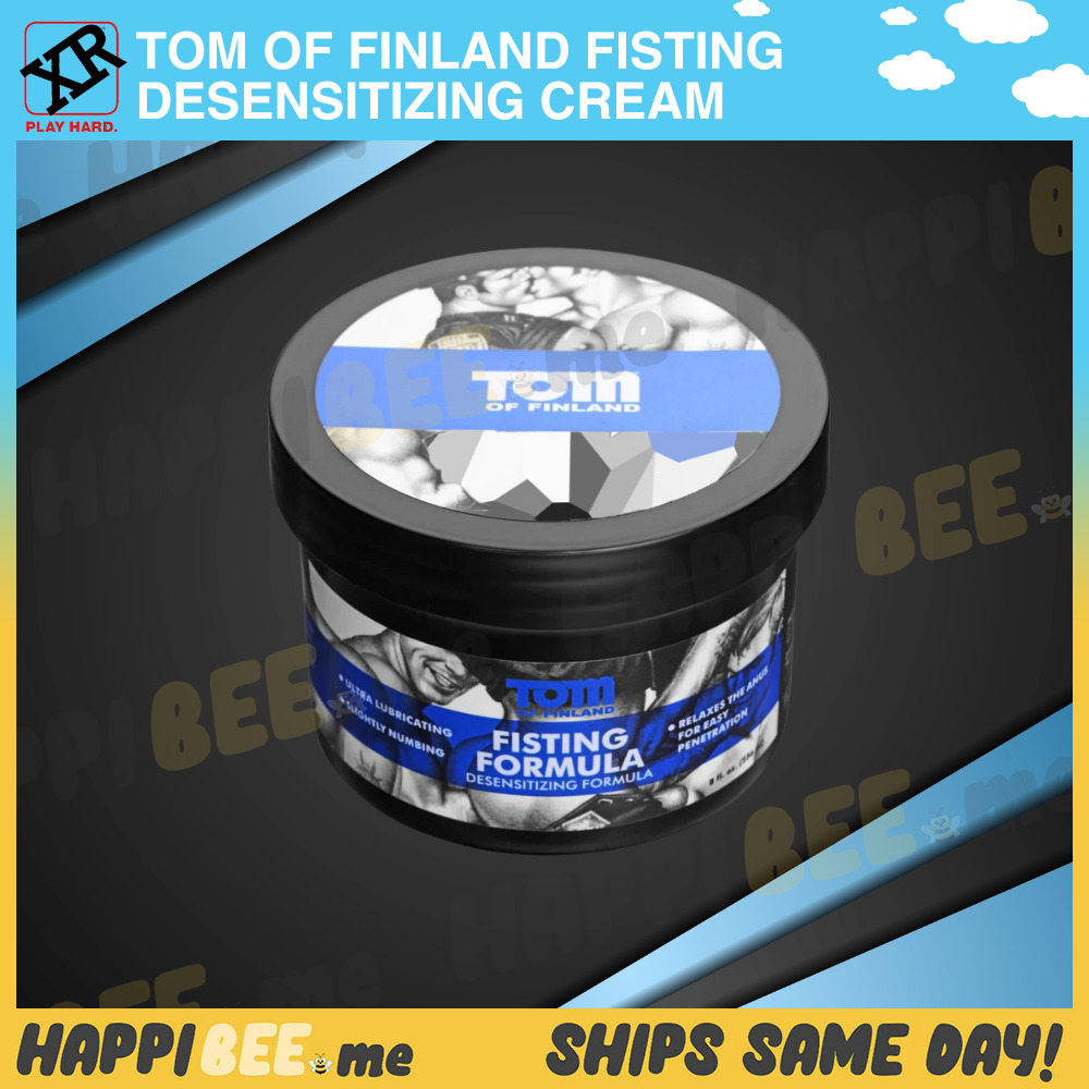Tom Of Finland Deep Fisting Cream Lube🍯Anal Ass Relax Desensitizing Lubricant