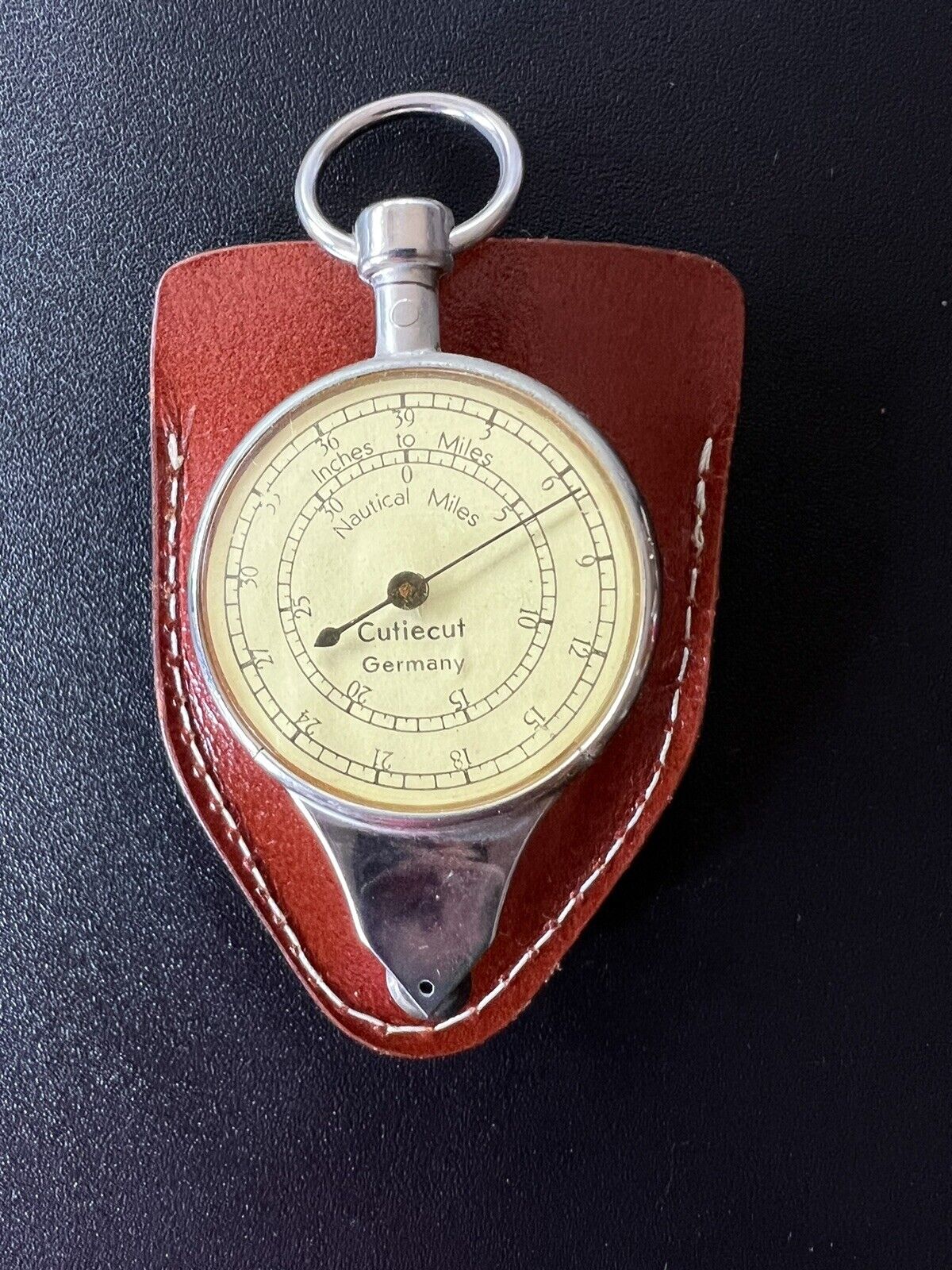 Vintage Antique Cutiecut Germany Nautical Miles Measuring Compass EXCELLENT