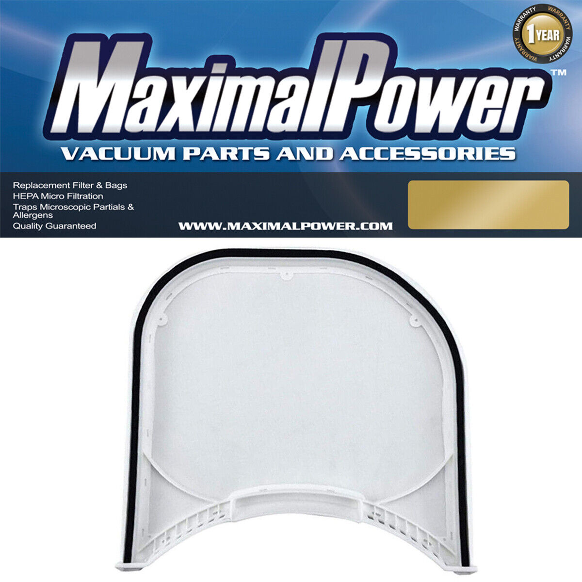 MaximalPower Dryer Lint Screen Filter with Felt Rim Seal Part No 5231EL1003B