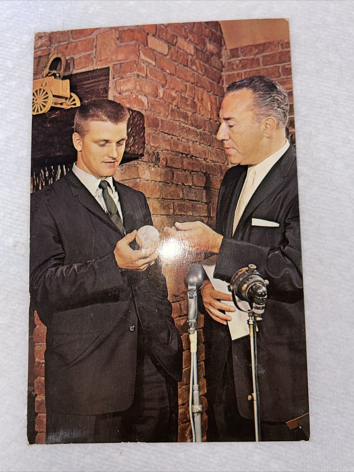 Vintage Postcard Roger Maris At Sam’s  Restaurant Postcard Is Dated 1964