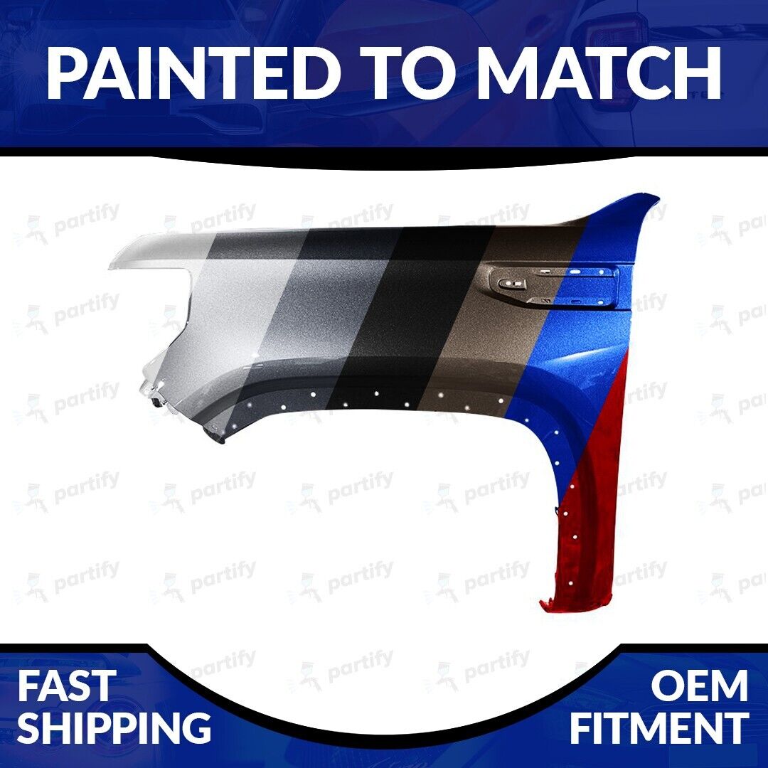 NEW Painted To Match 2019-2023 GMC Sierra 1500 Driver Side Fender
