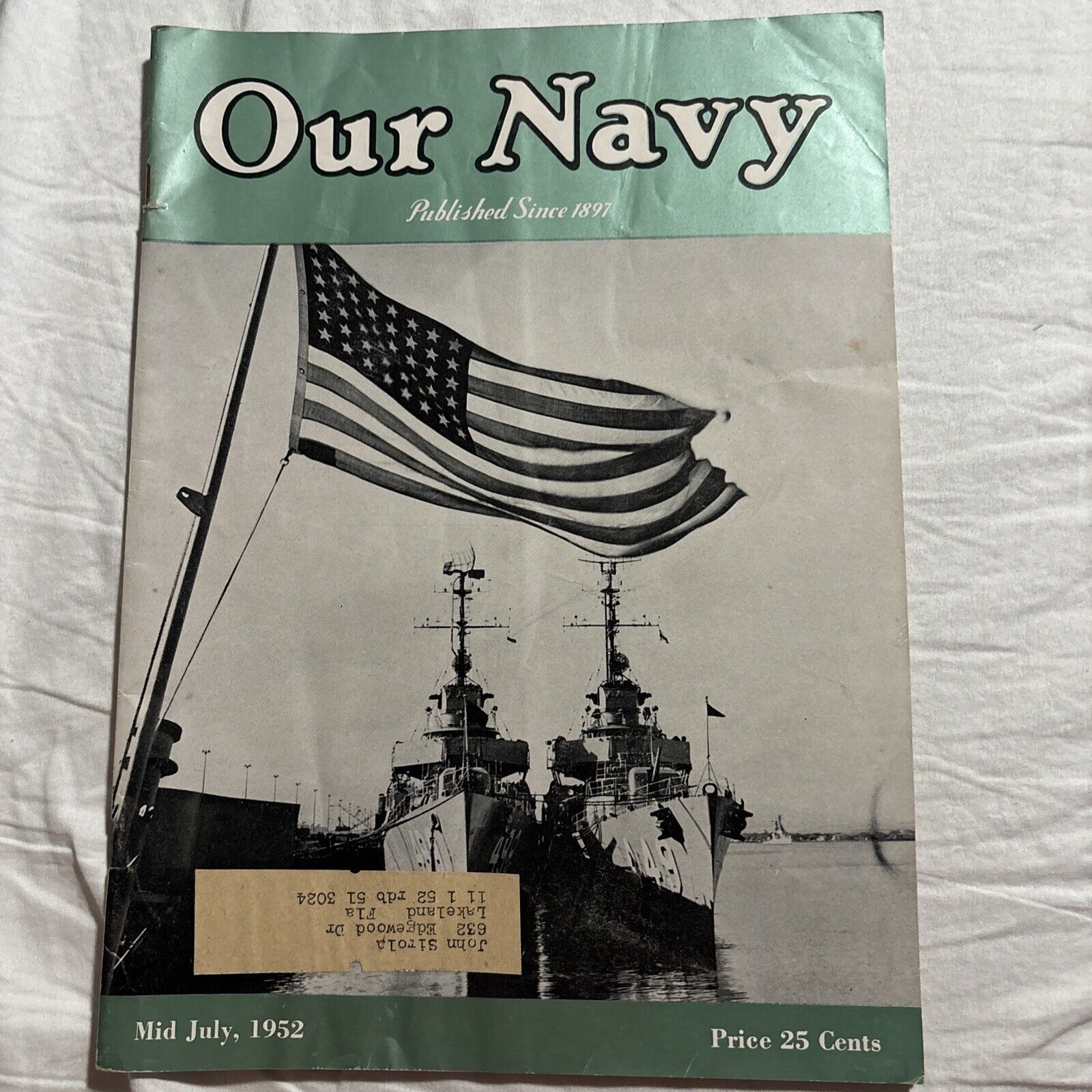 OUR NAVY MAGAZINE June 1952