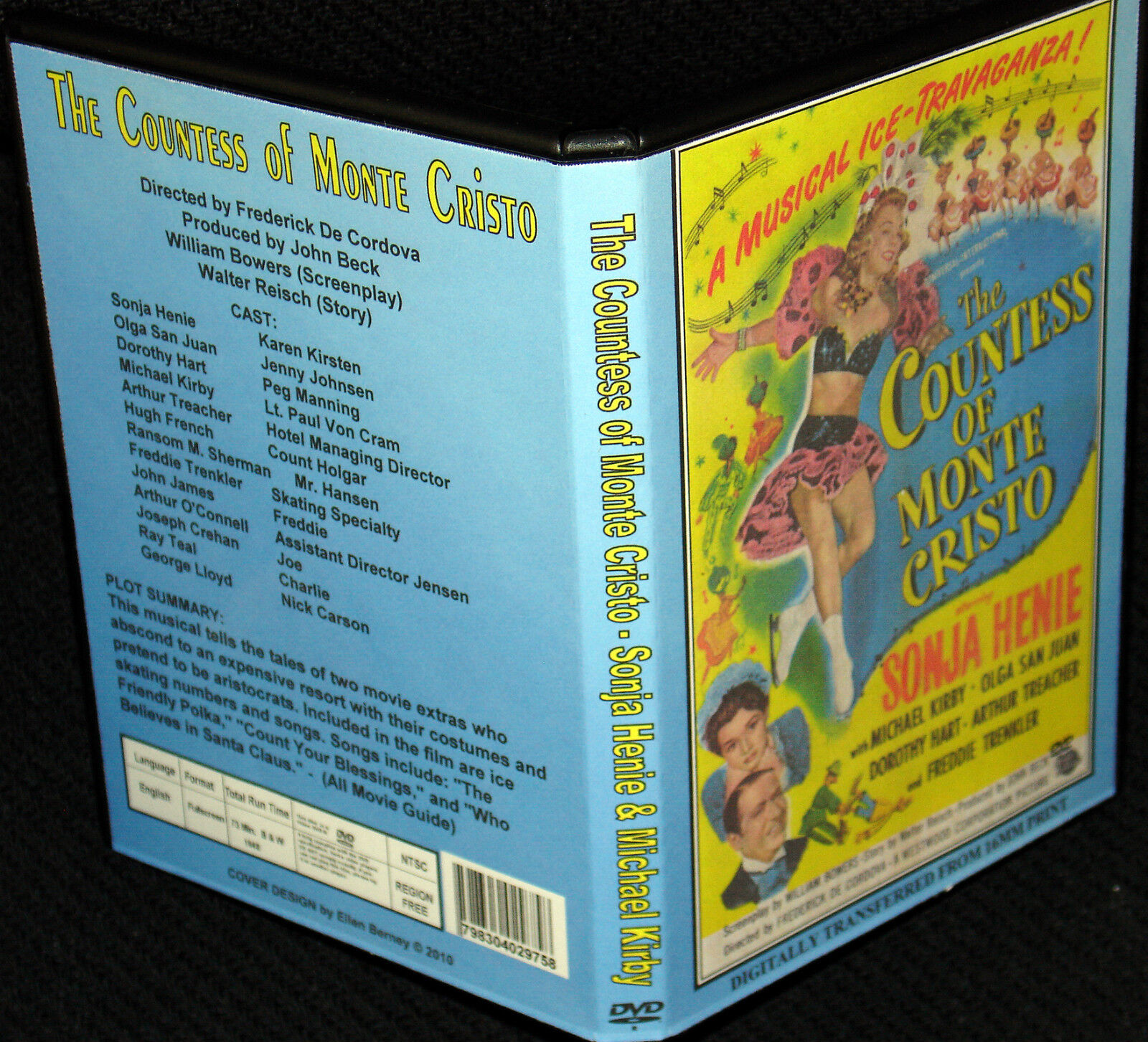 THE COUNTESS OF MONTE CRISTO - DVD - Sonja Henie