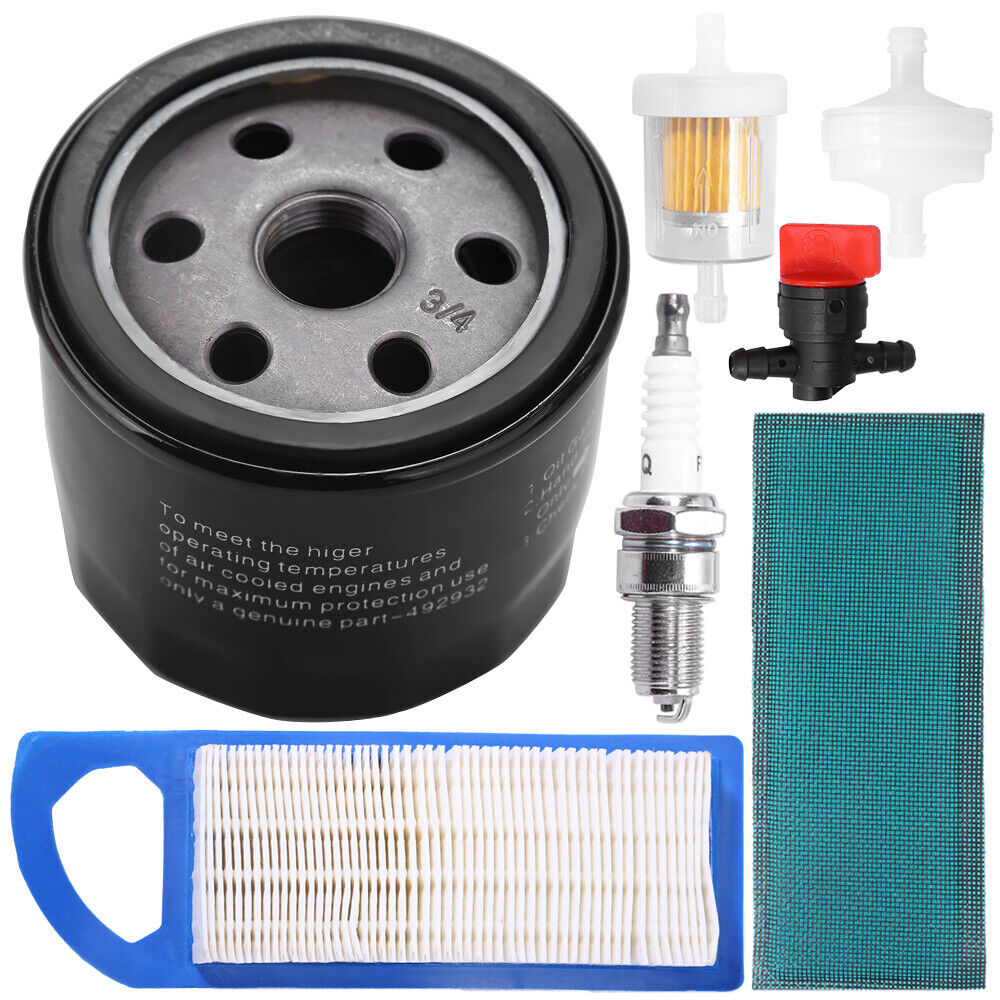Air Oil Filter Tune-Up Kit for Briggs & Stratton 697153 698083 795115 697014 US