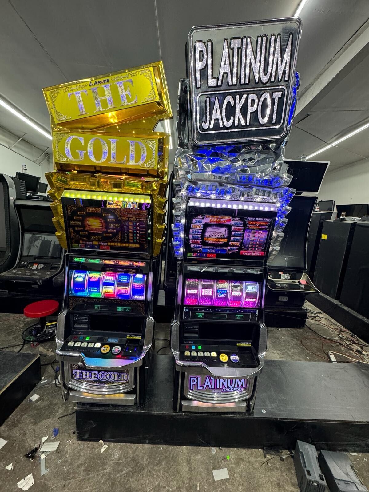 Aruze slot machine Platinum Jackpot