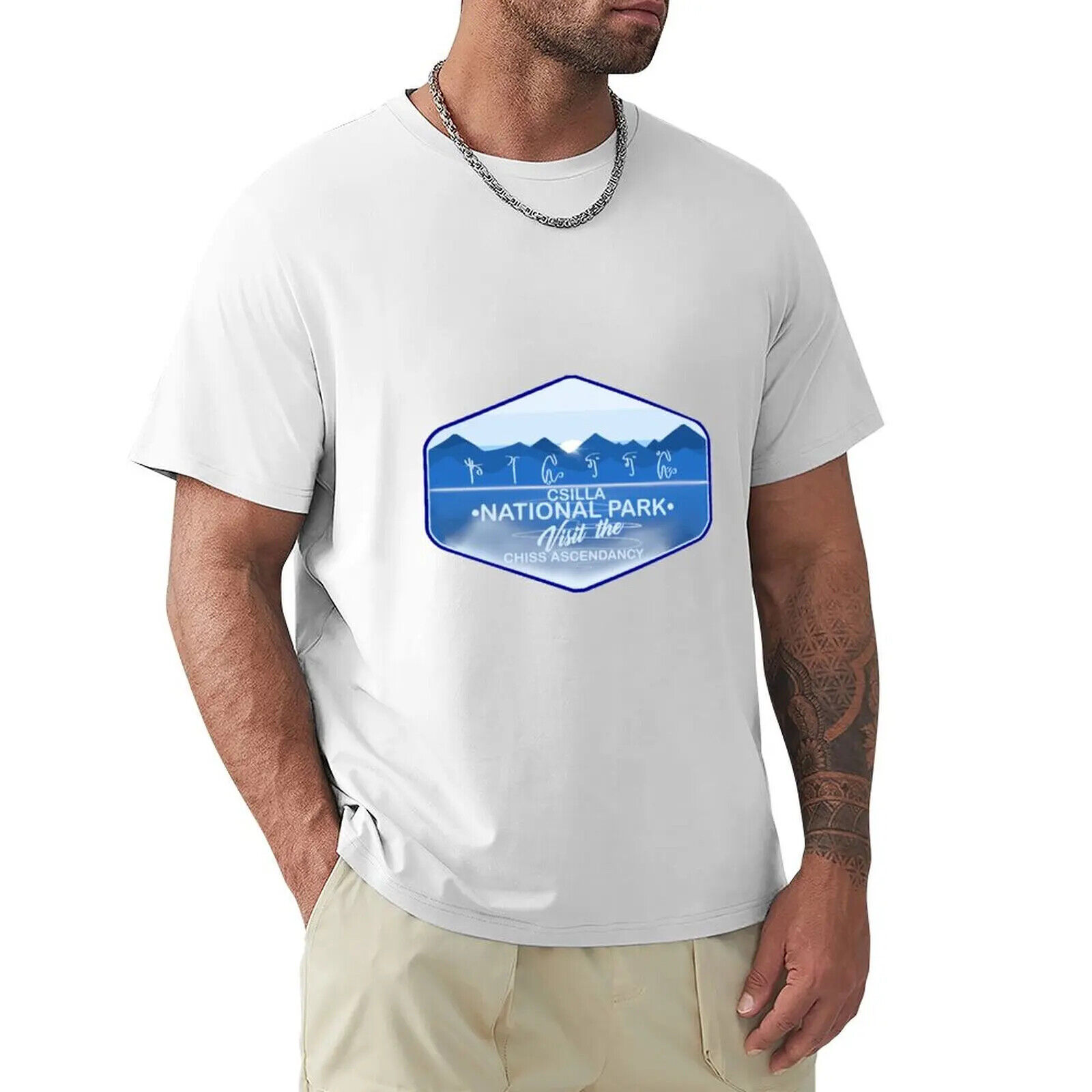 Csilla national park T-shirt kawaii clothes graphics vintage clothes mens vintag