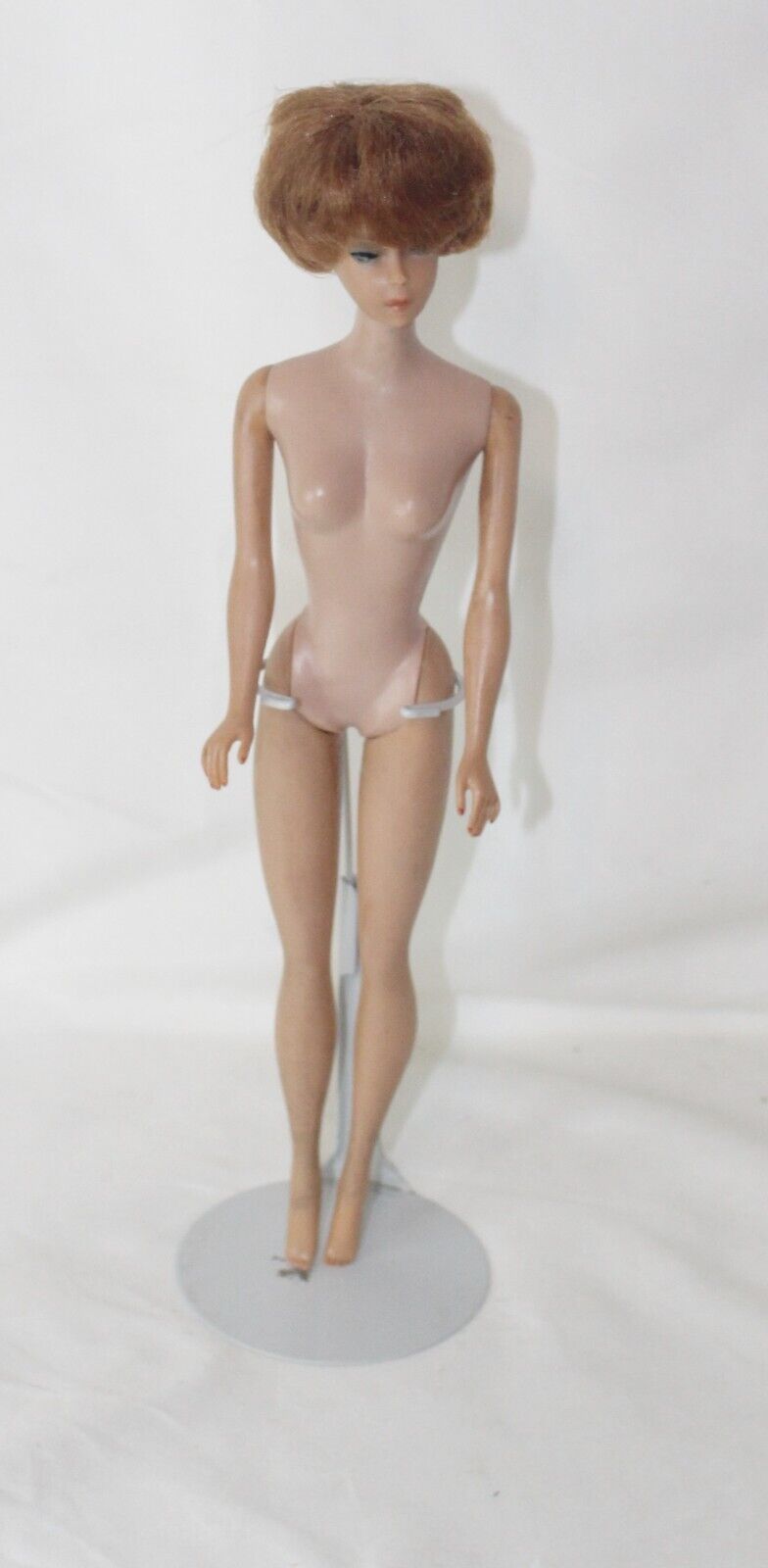 Vintage Barbie Doll Titian Bubblecut MCMLVIII Body Nude Japan Nice