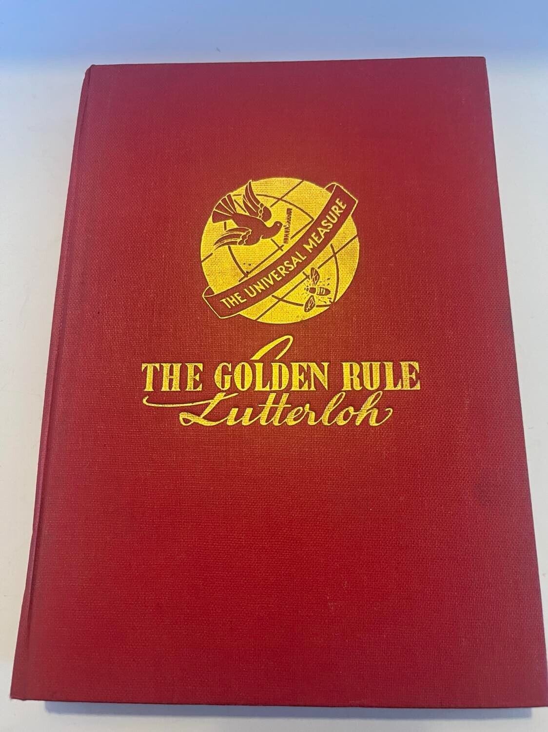 RARE Golden Rule Universal Measure Lutterloh Book Patterns Fashion 1954