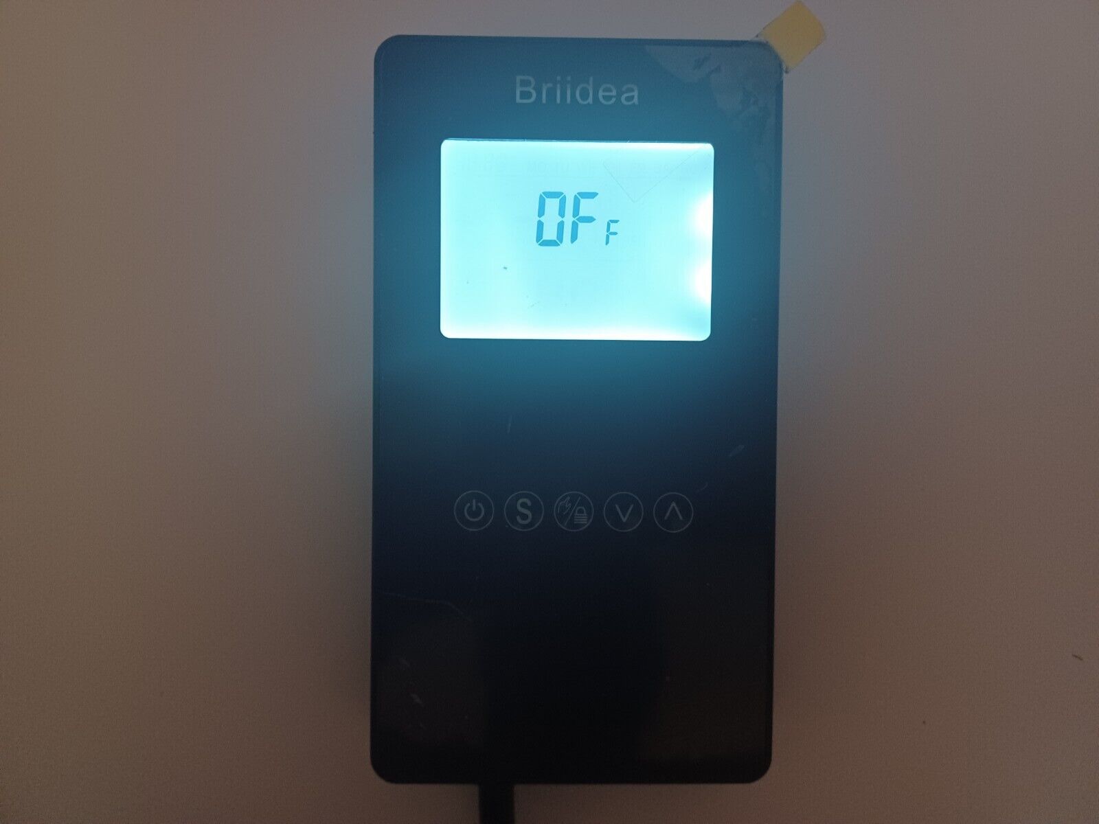 Briidea HTHC06-USH-B Pre-wired Humidity Controller Lcd Screen -No Sensor