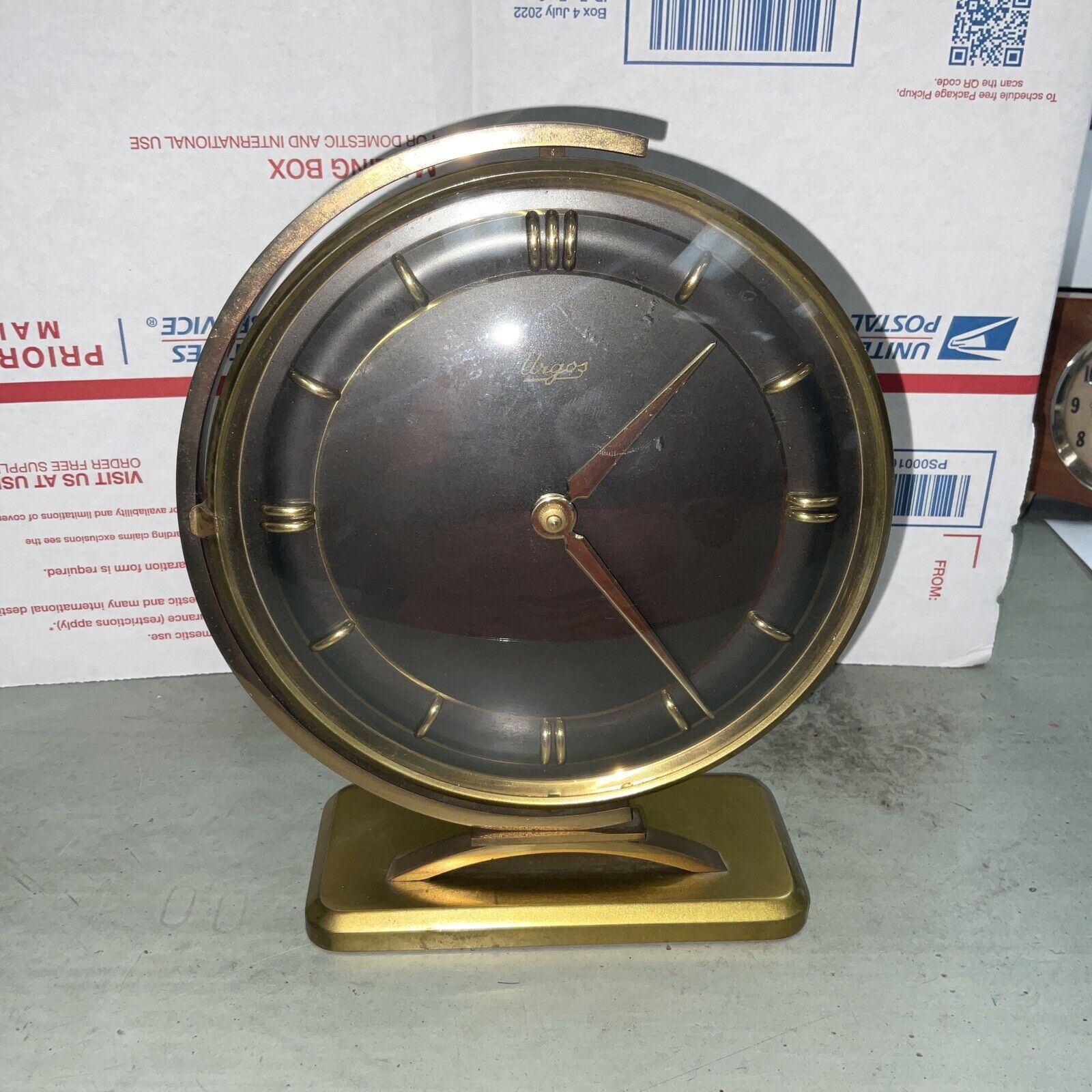 Rare MCM - Vintage Swivel Urgos Quartz Clock - Made in Germany