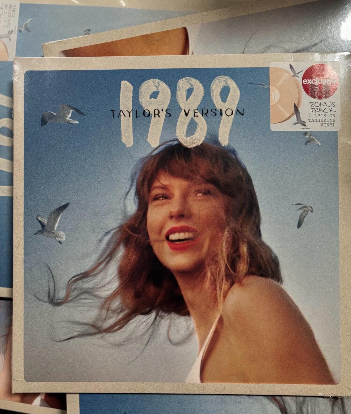 Taylor Swift 1989 Taylor's Version Tangerine Vinyl,  brand New.
