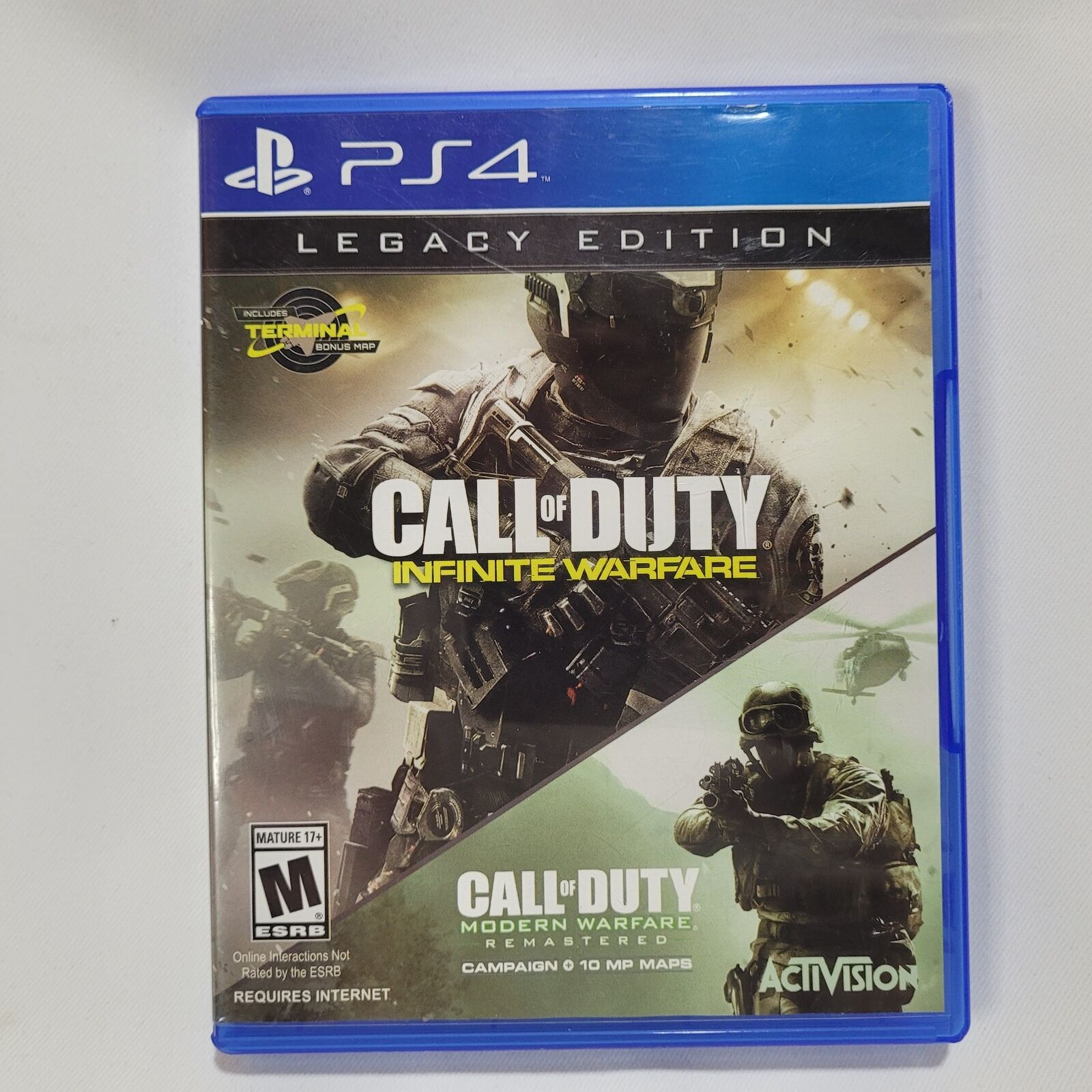Call of Duty Infinite Warfare Sony Playstation 4 PS4 Video Game 2016 with Case