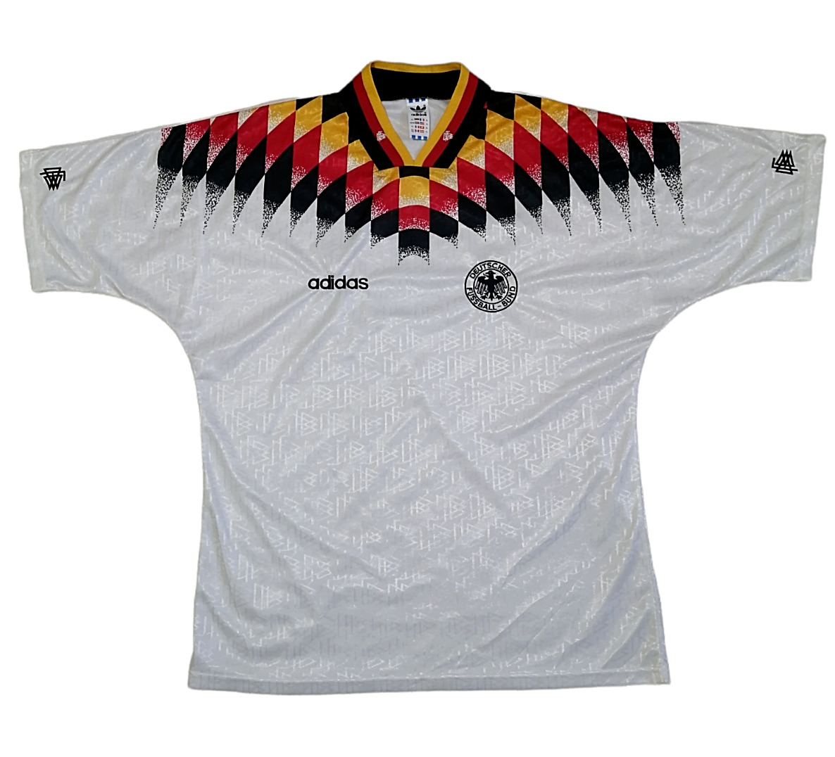VINTAGE GERMANY 1994/1996 HOME FOOTBALL SHIRT SOCCER JERSEY ADIDAS SIZE XL