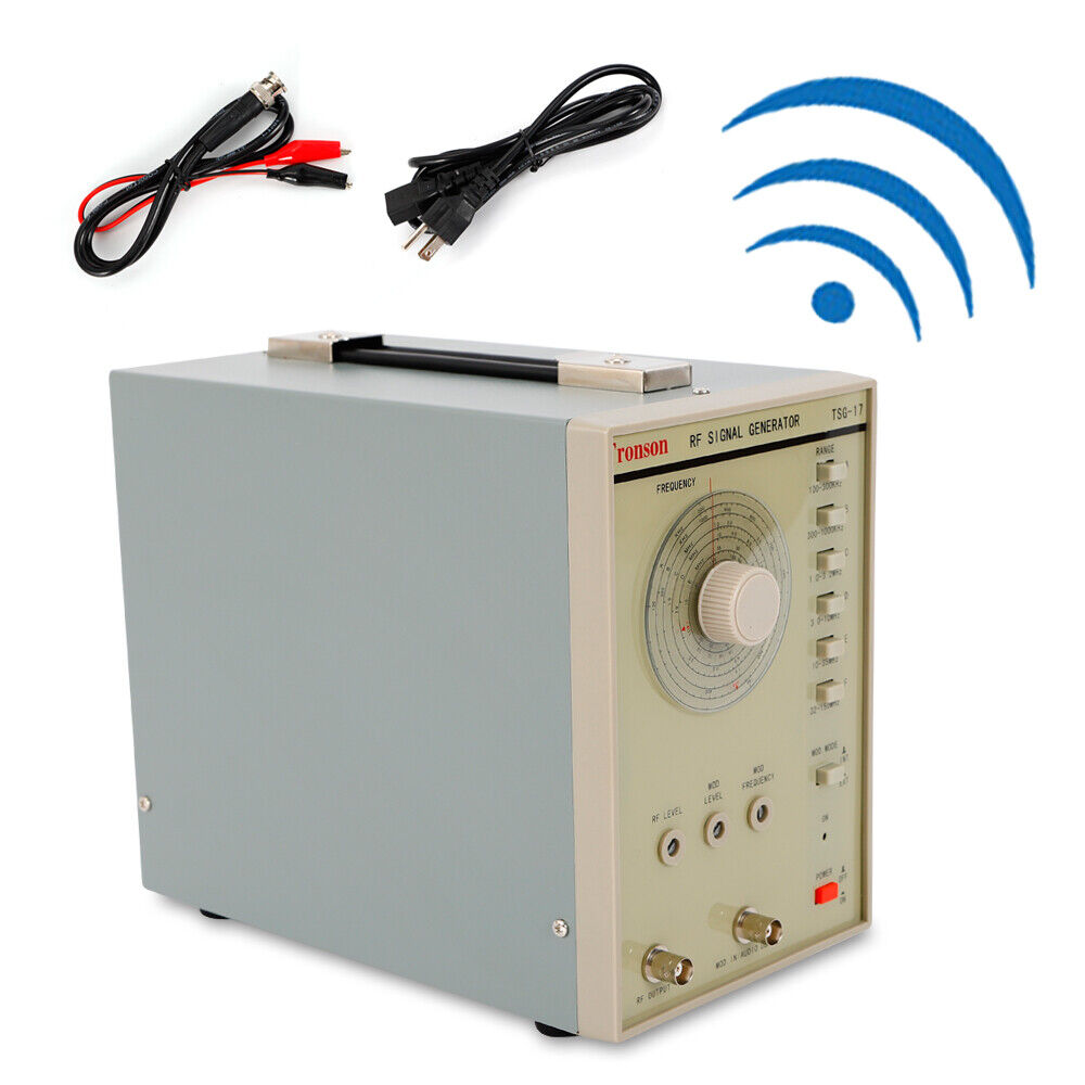 High Precision RF High Frequency Signal Generator 100kHz-150MHz +Power Cord SALE