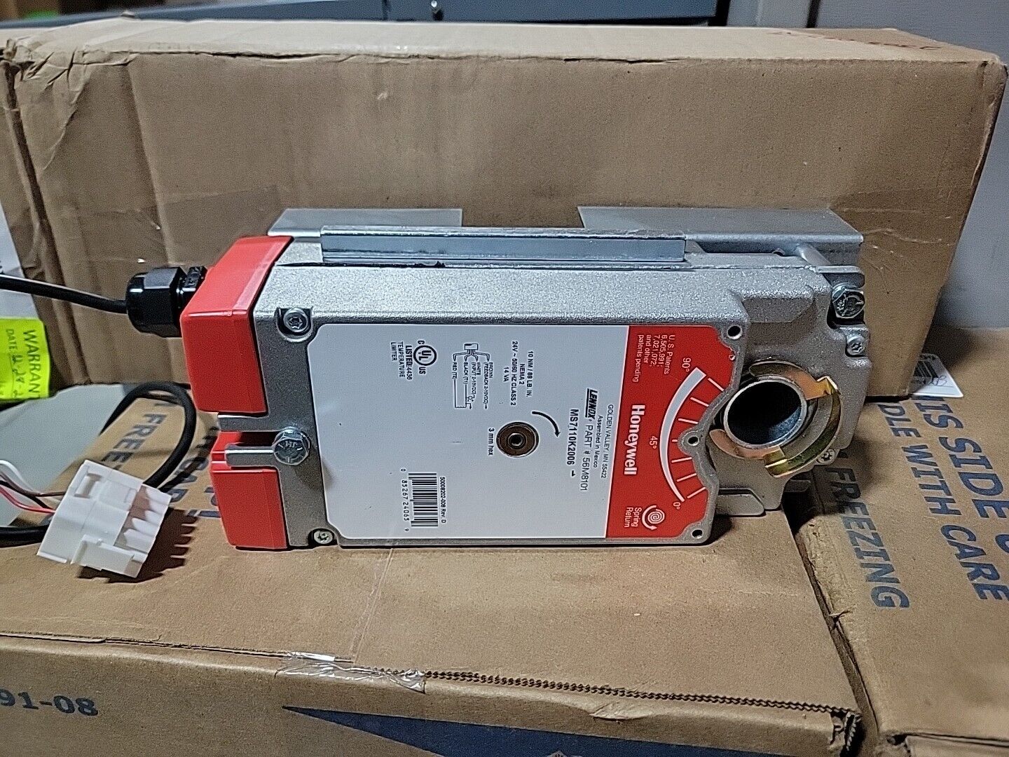 Lennox 86K37 Actuator Kit, 24 Volts, NEMA 2, 50/60 Hz, Honeywell 86K3701PR