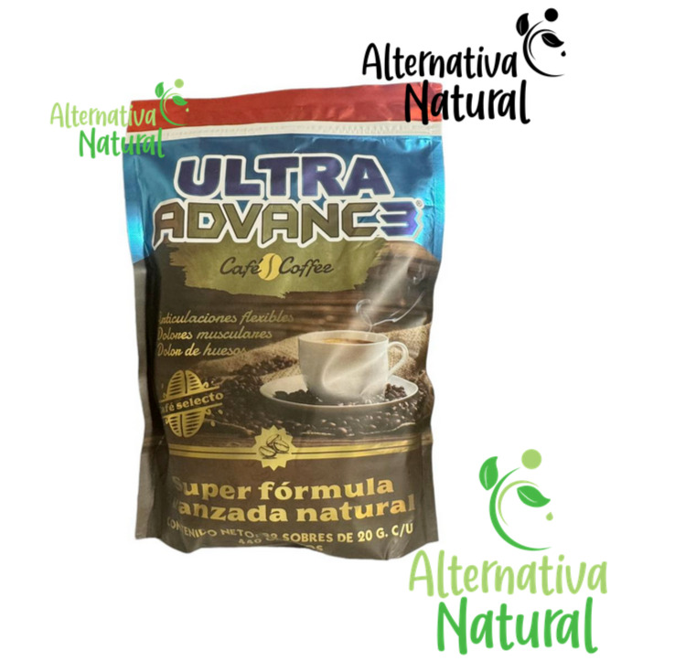 3 PACK Ultra Advanc3 Cafe-Herbal Coffee- Ultra Advance 3