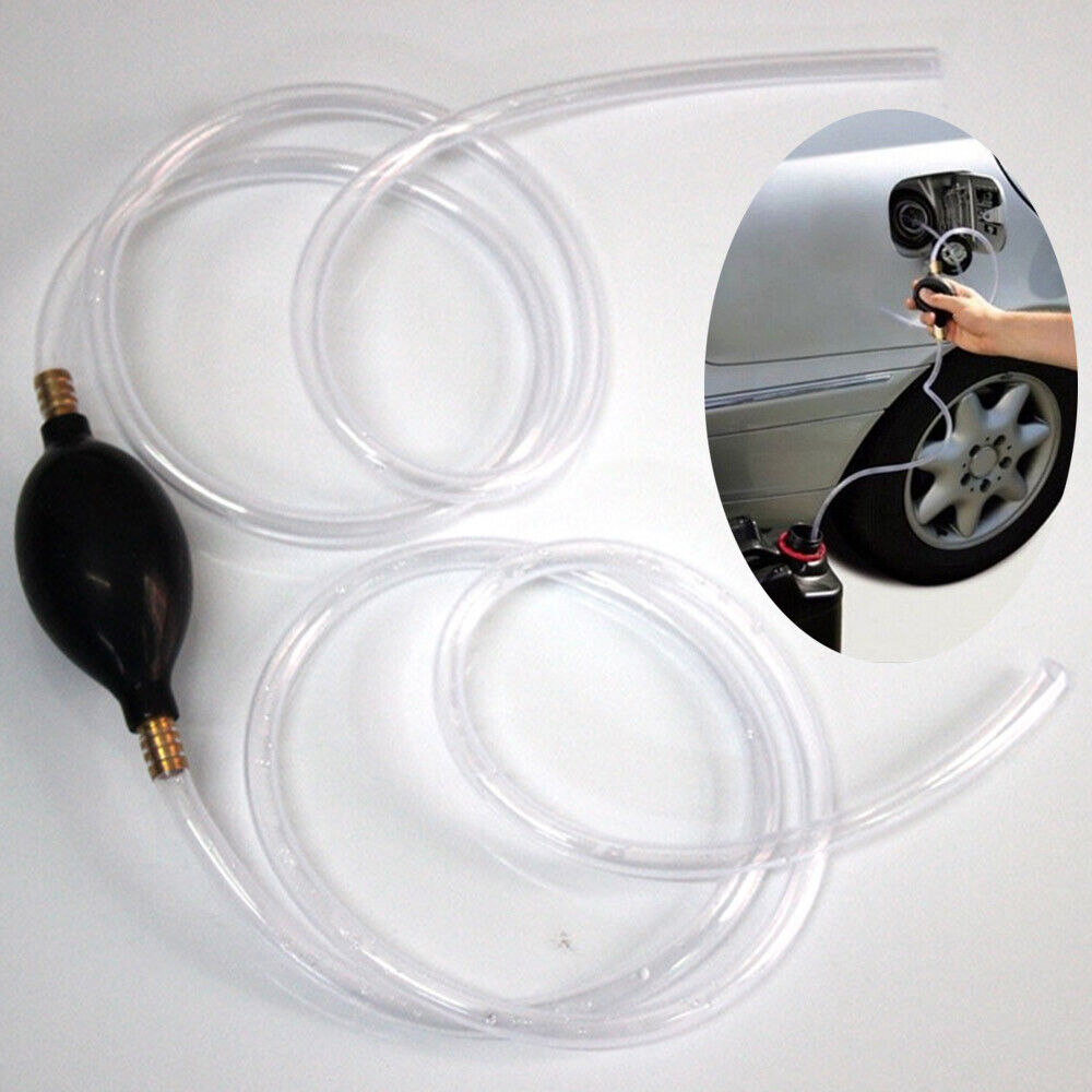 Creative Hand Manual Gas Oil Water Liquid Transfer Pump Siphon Hose For Car NEW