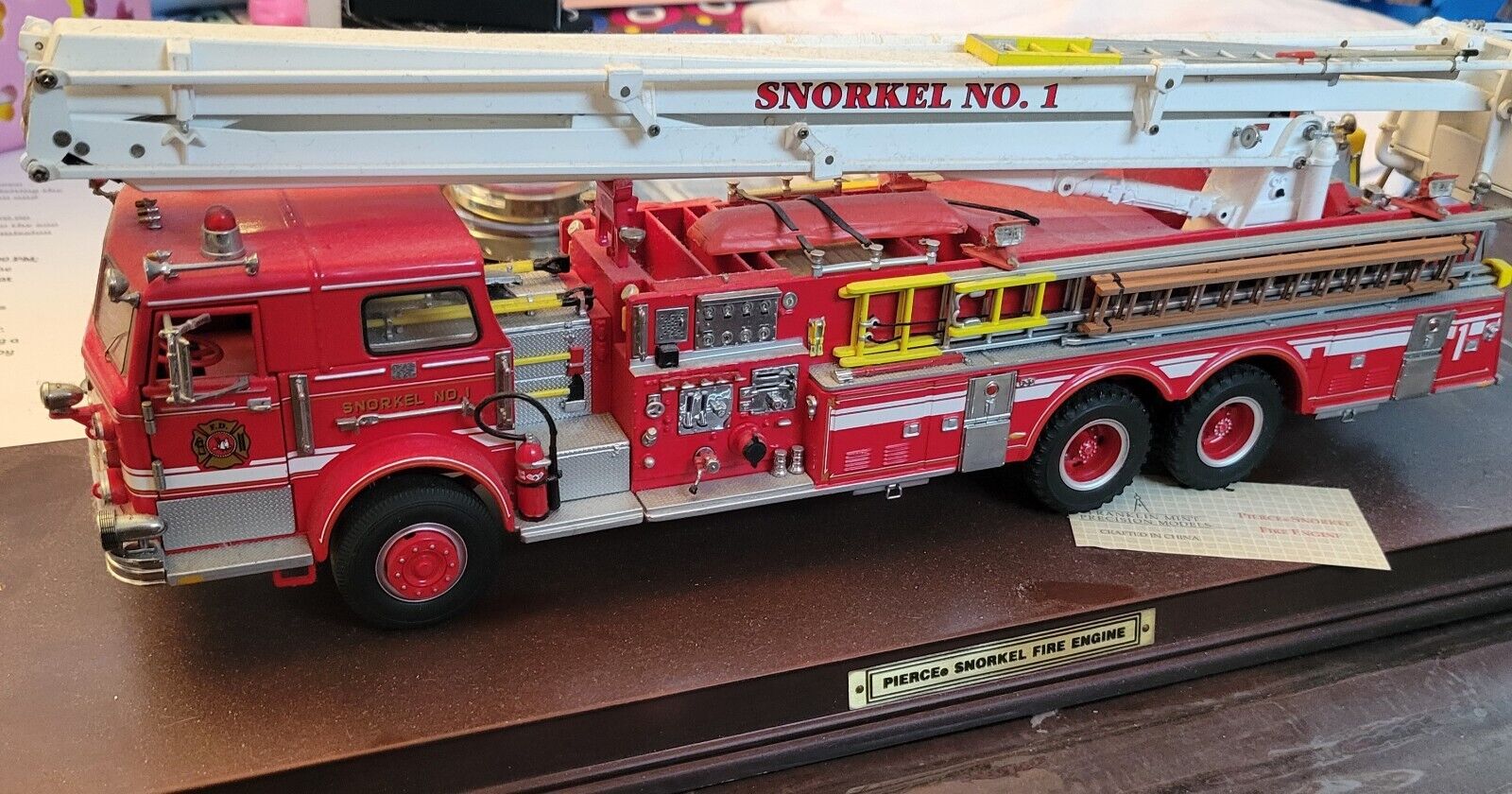 franklin mint diecast fire trucks