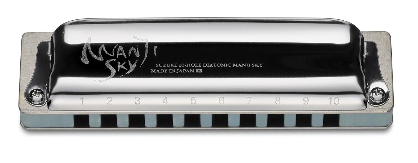 SUZUKI Suzuki 10 hole Harmonica MANJI SKY M-20S C style