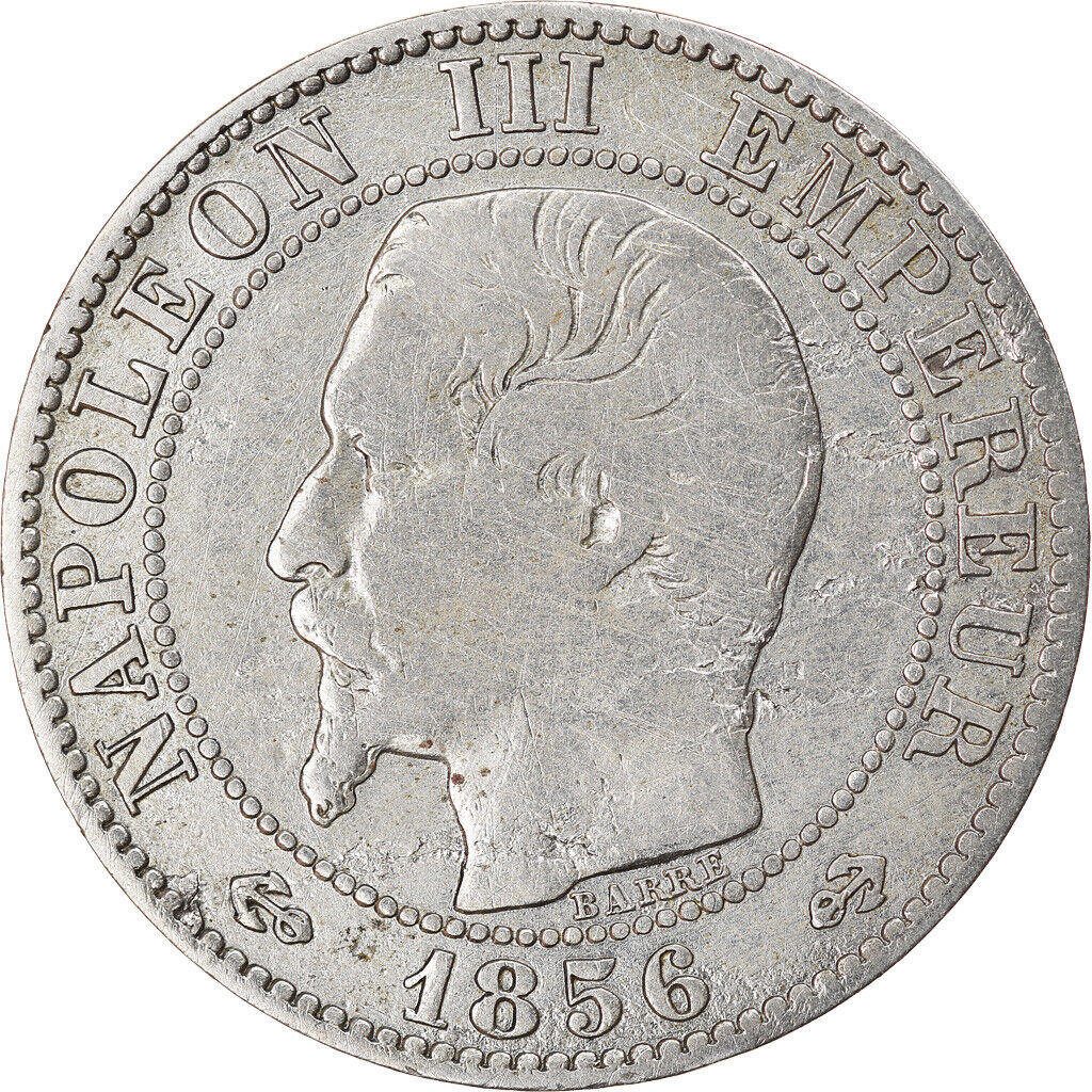 [#902790] Coin, France, Essai module de 5 centimes, 1856, ESSAI, VF, Zinc Cop, p