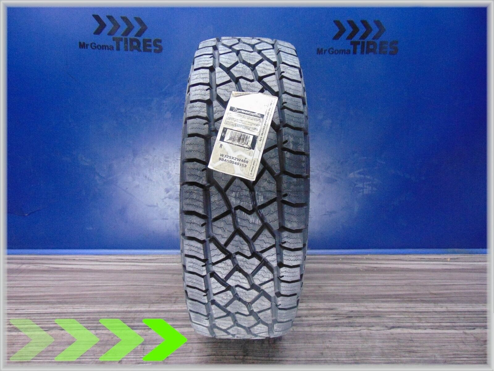1 BRAND NEW 285/75/16 DEAN TIRES BACK COUNTRY TIRE 126/123R DOT 2022 2857516