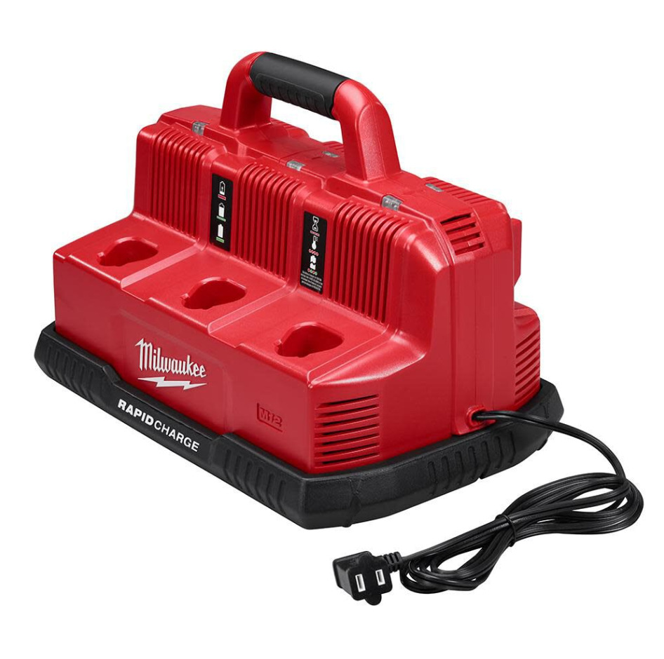 SALE Milwaukee 48-59-1807 Multi-Voltage Sequential Battery Charger - Red